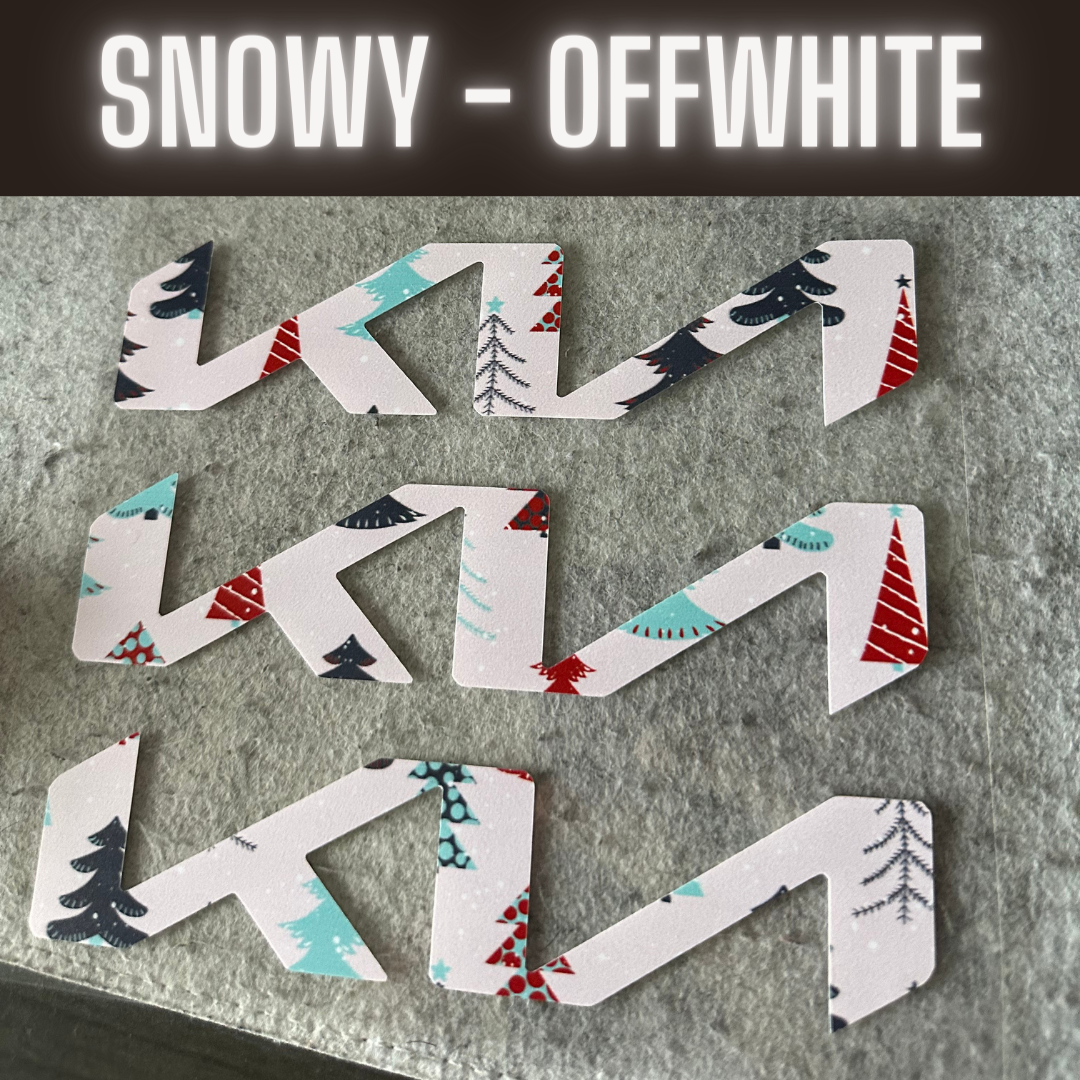 CHRISTMAS KIA Overlays (Front & Back) | All Vehicles | Perfect Gift for Christmas
