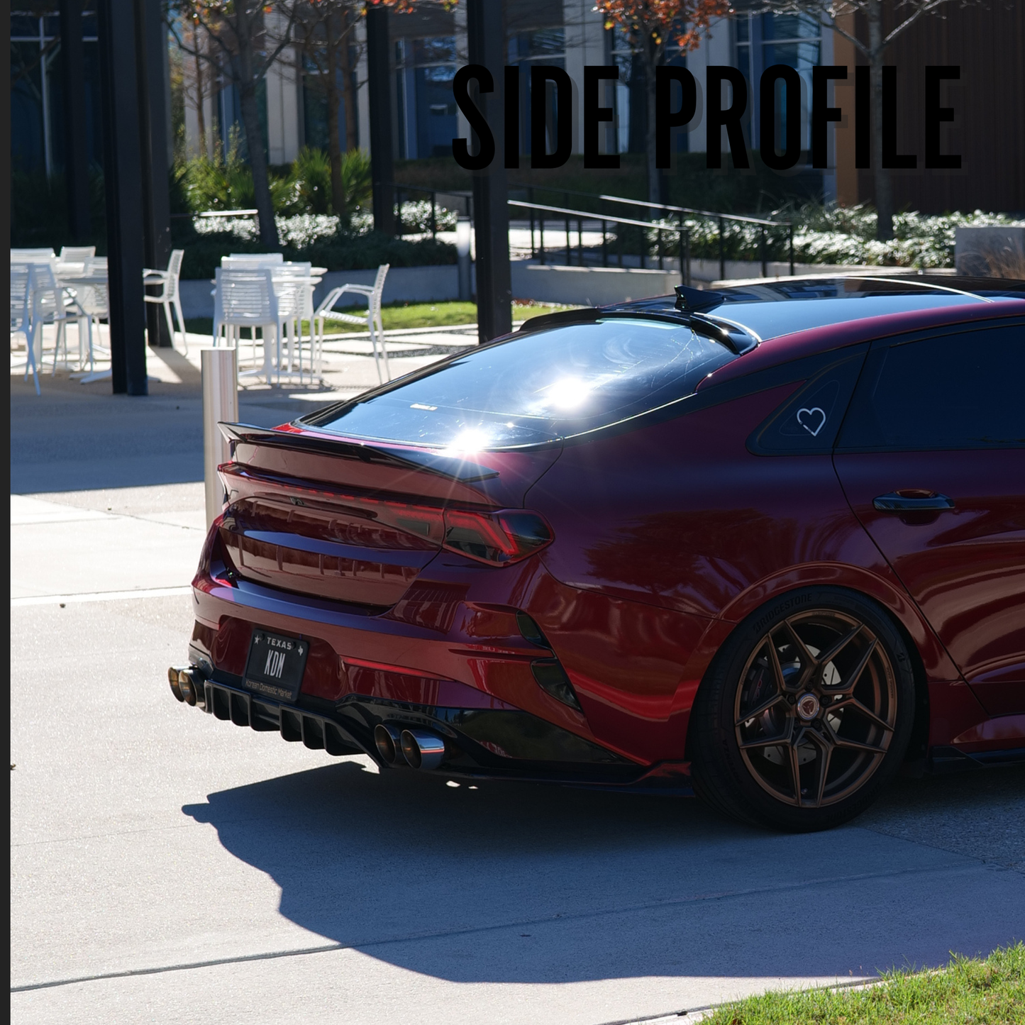 Kia K5 Rear Diffuser for GT/GT-line (2021-2024)