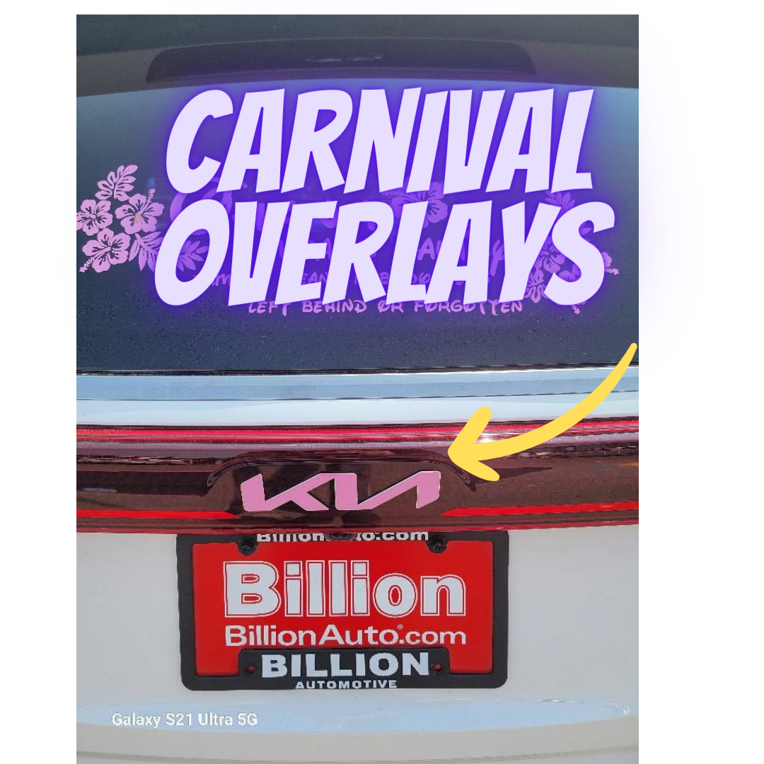 Kia Carnival Overlays Front & Back (2022-2024) | Perfect Fit and Easy Installation