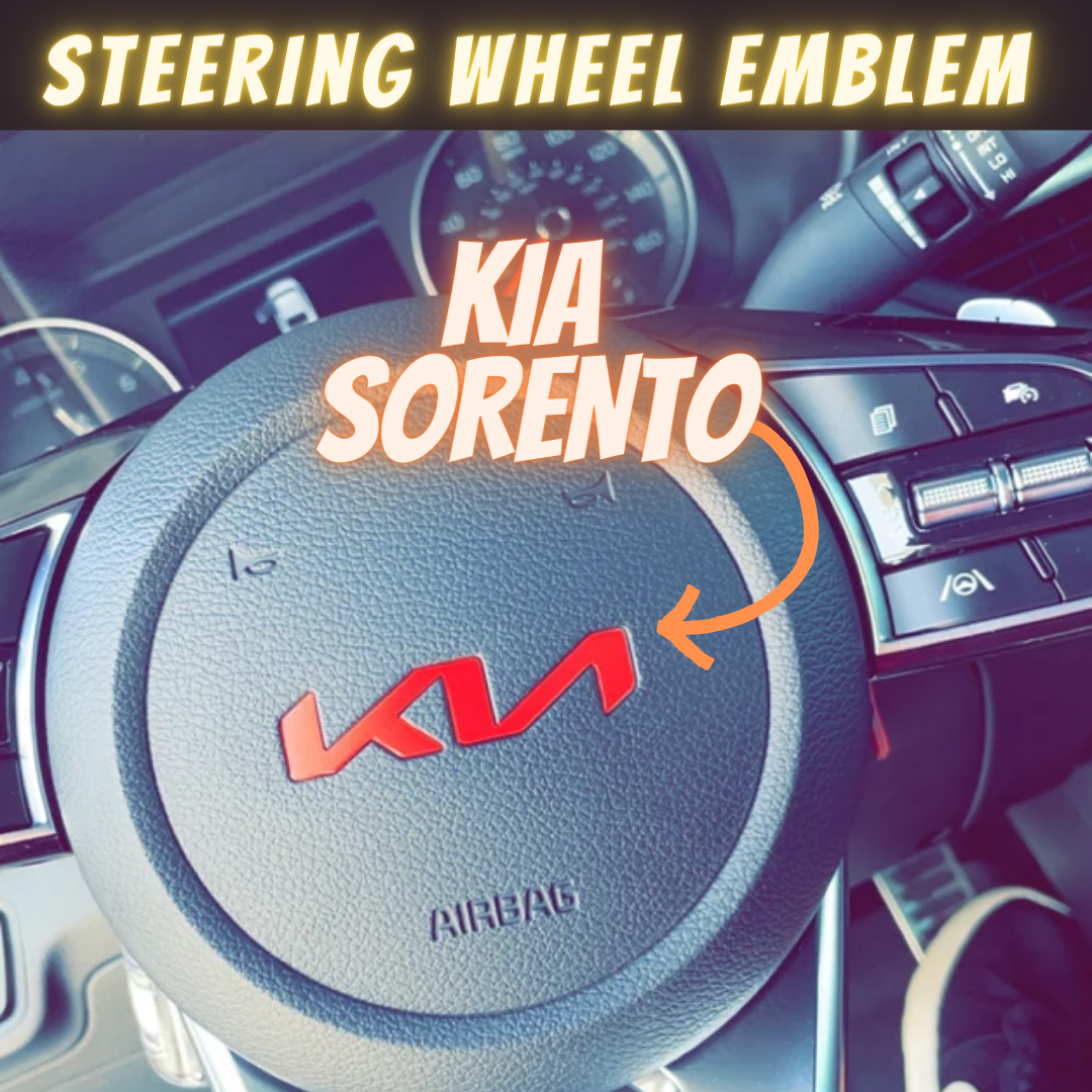 Steering Overlays Kia Sorento (2022-2024) | Perfect Fit and Easy Installation
