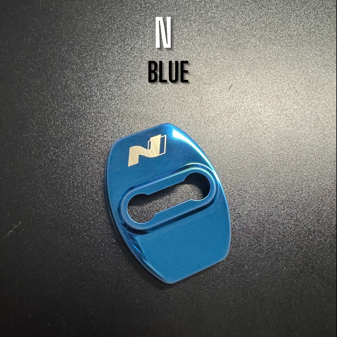 N / N-Line Door Lock Covers for Elantra / Kona / Veloster (2021-2024)