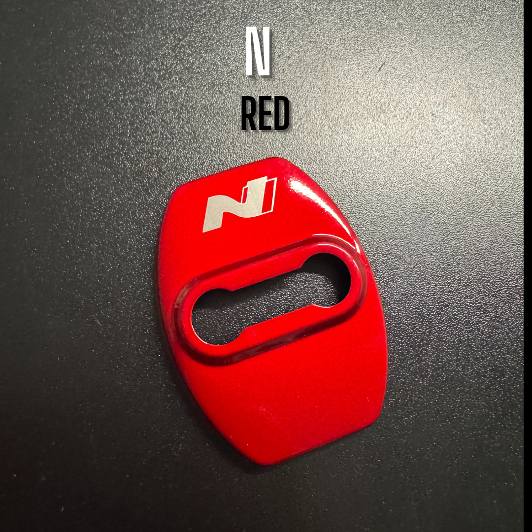 N / N-Line Door Lock Covers for Elantra / Kona / Veloster (2021-2024)