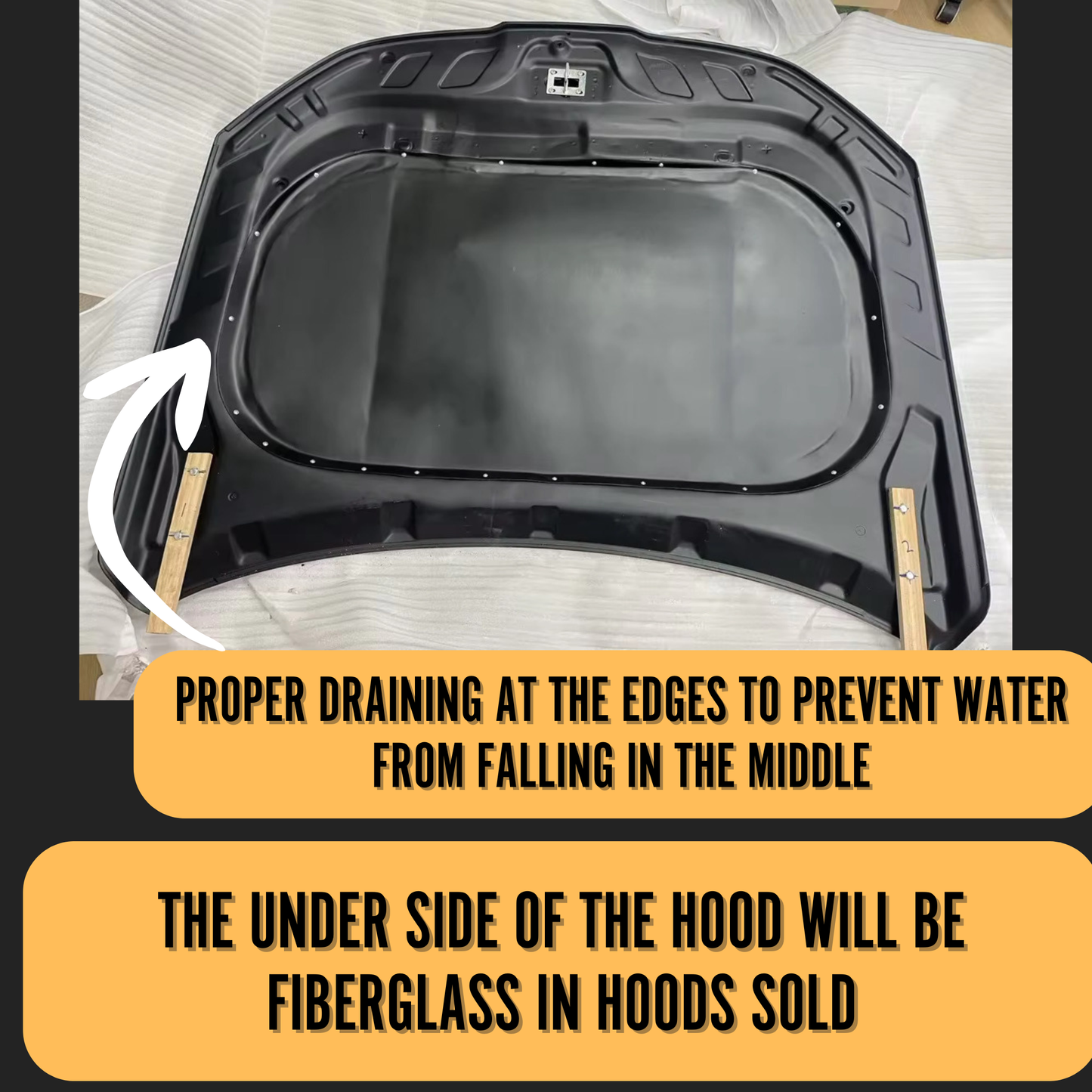 Kia K5 Vented Hood Carbon Fiber / Fiberglass (2021-2026) | OEM Fitment