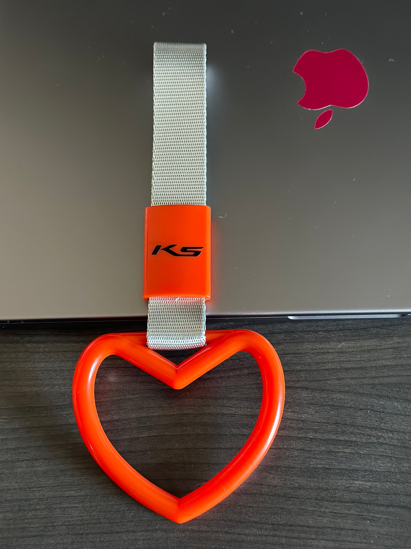 Heart Tsurikawa Pull Ring | KIA | K5 | GT Car Accessories | Easy Installation