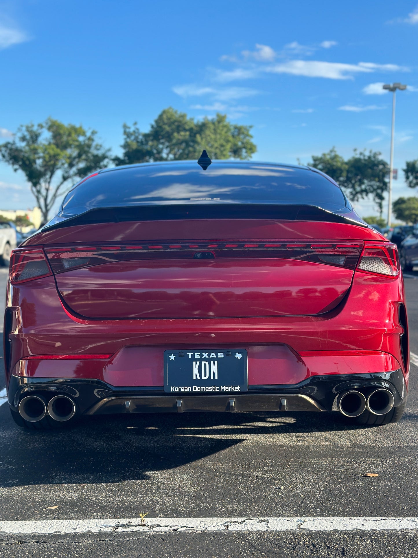 KDM License Plate Frame | KDM Accessories | Easy Installation