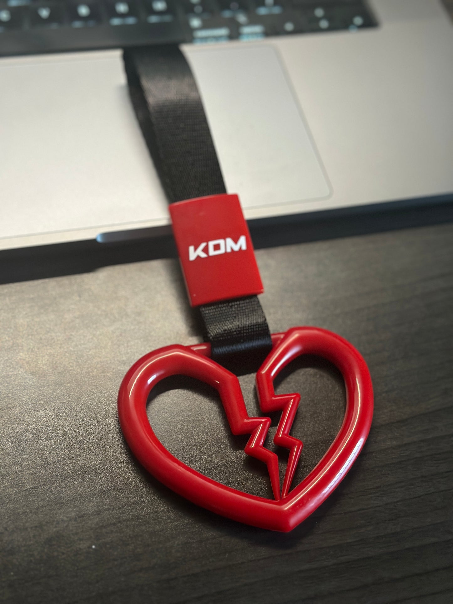 Heart Tsurikawa Pull Ring | Various Colors & Customization Car Accessories | Easy Installation
