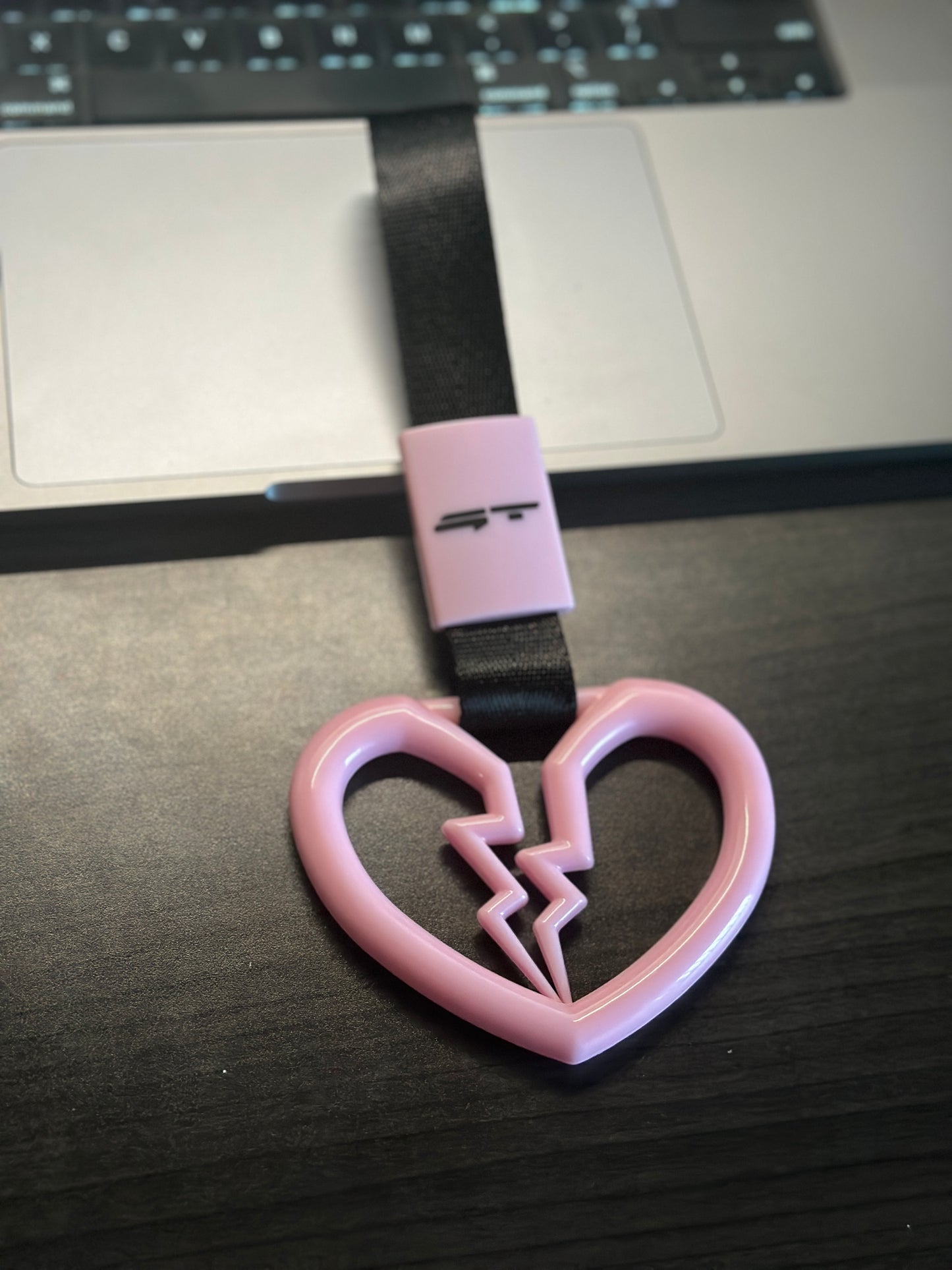 Heart Tsurikawa Pull Ring | Various Colors & Customization Car Accessories | Easy Installation