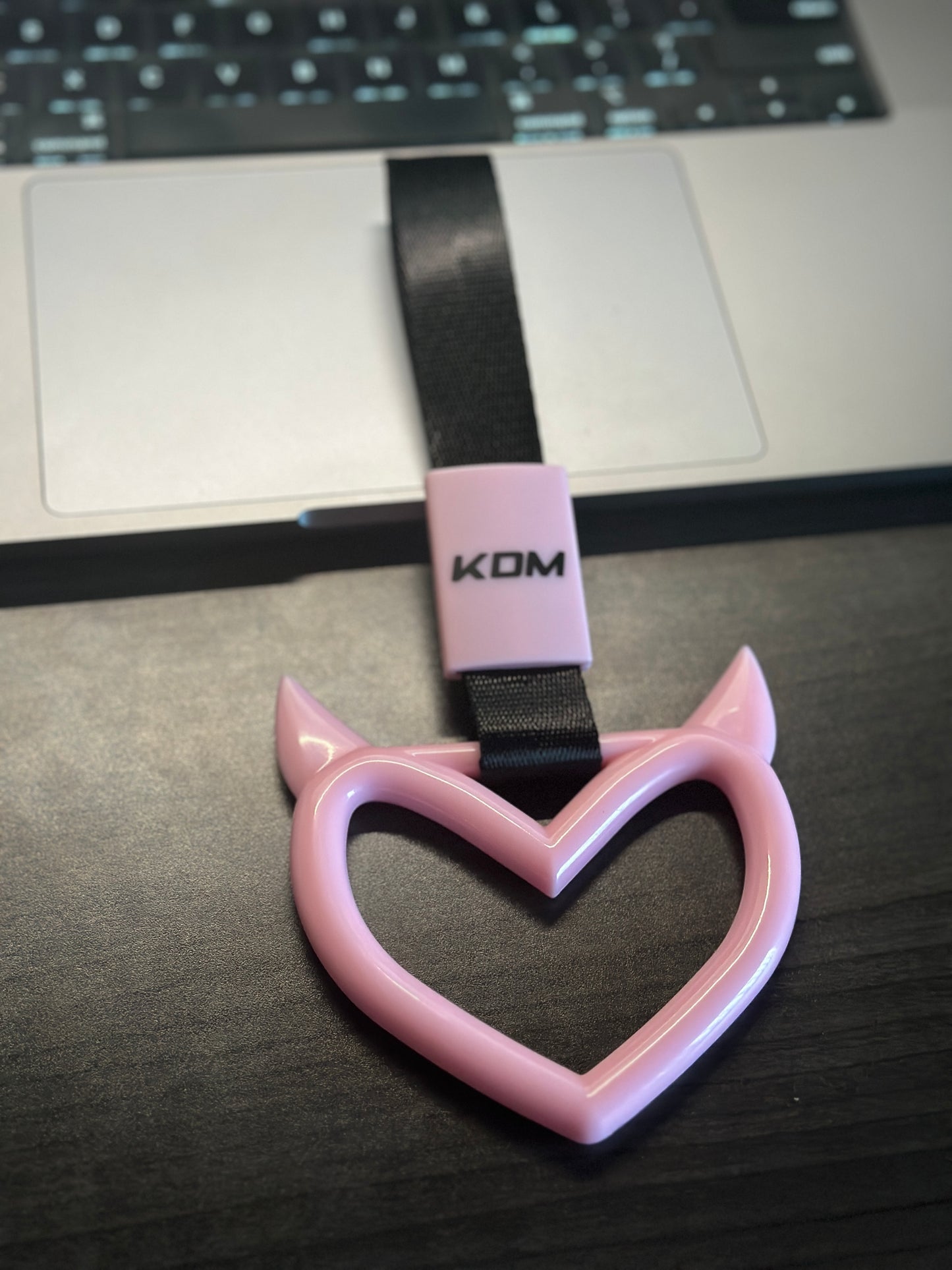 Heart Tsurikawa Pull Ring | Various Colors & Customization Car Accessories | Easy Installation