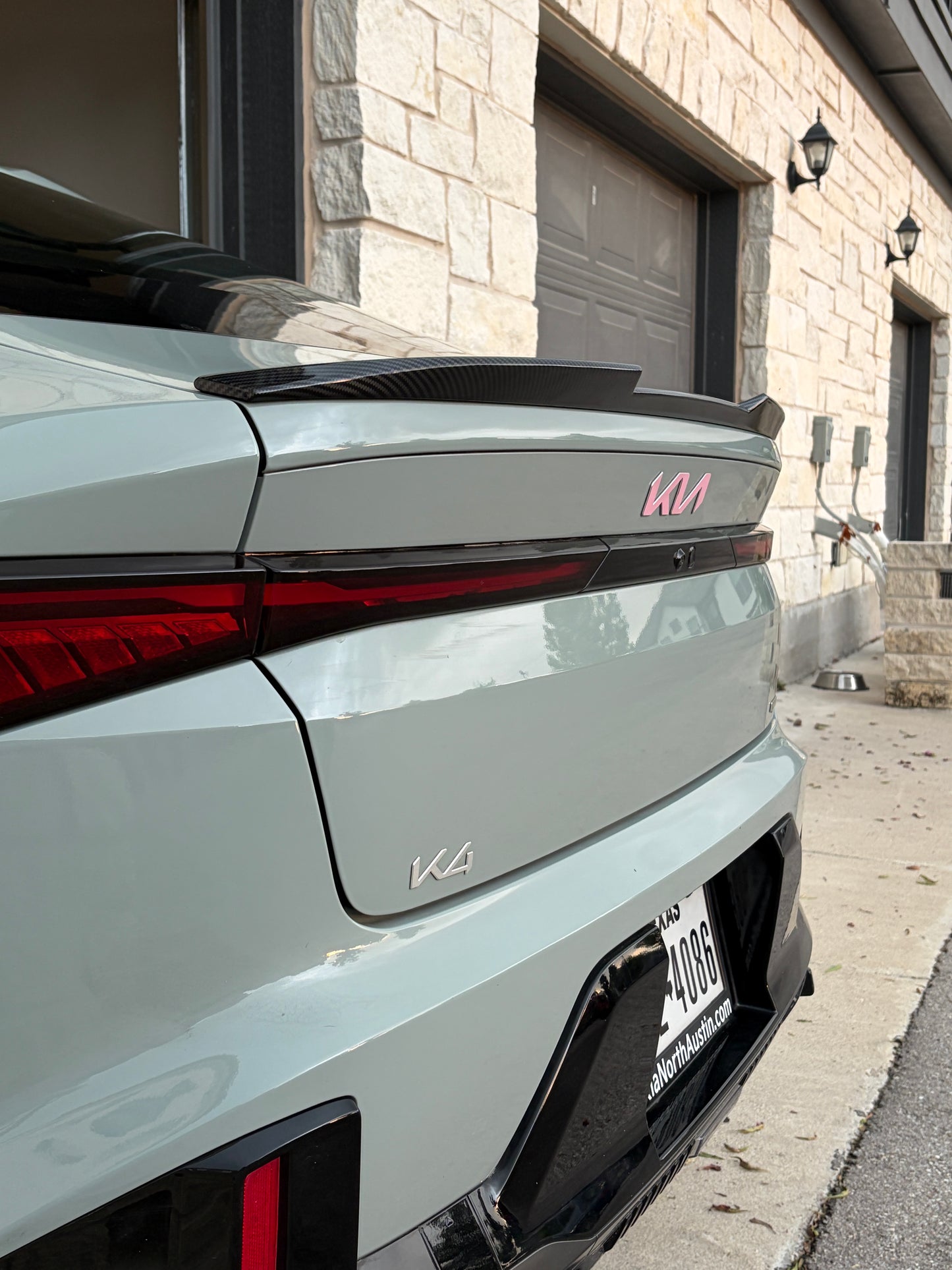 Kia K4 Subtle Trunk Spoiler (2025-2026) | Easy Installation using 3M Tape