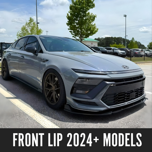 Low Profile Front Lip for Sonata 2024-2025 | Easy Installation with 3M Tape & Screws