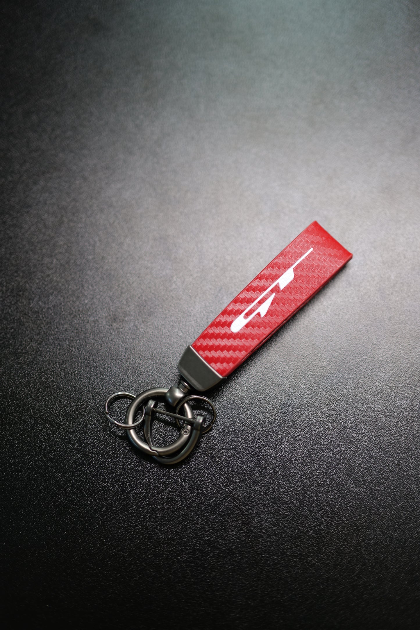 GT-line/GT Carbon Fiber Pattern Keychain - Perfect Fit for Kia Enthusiasts