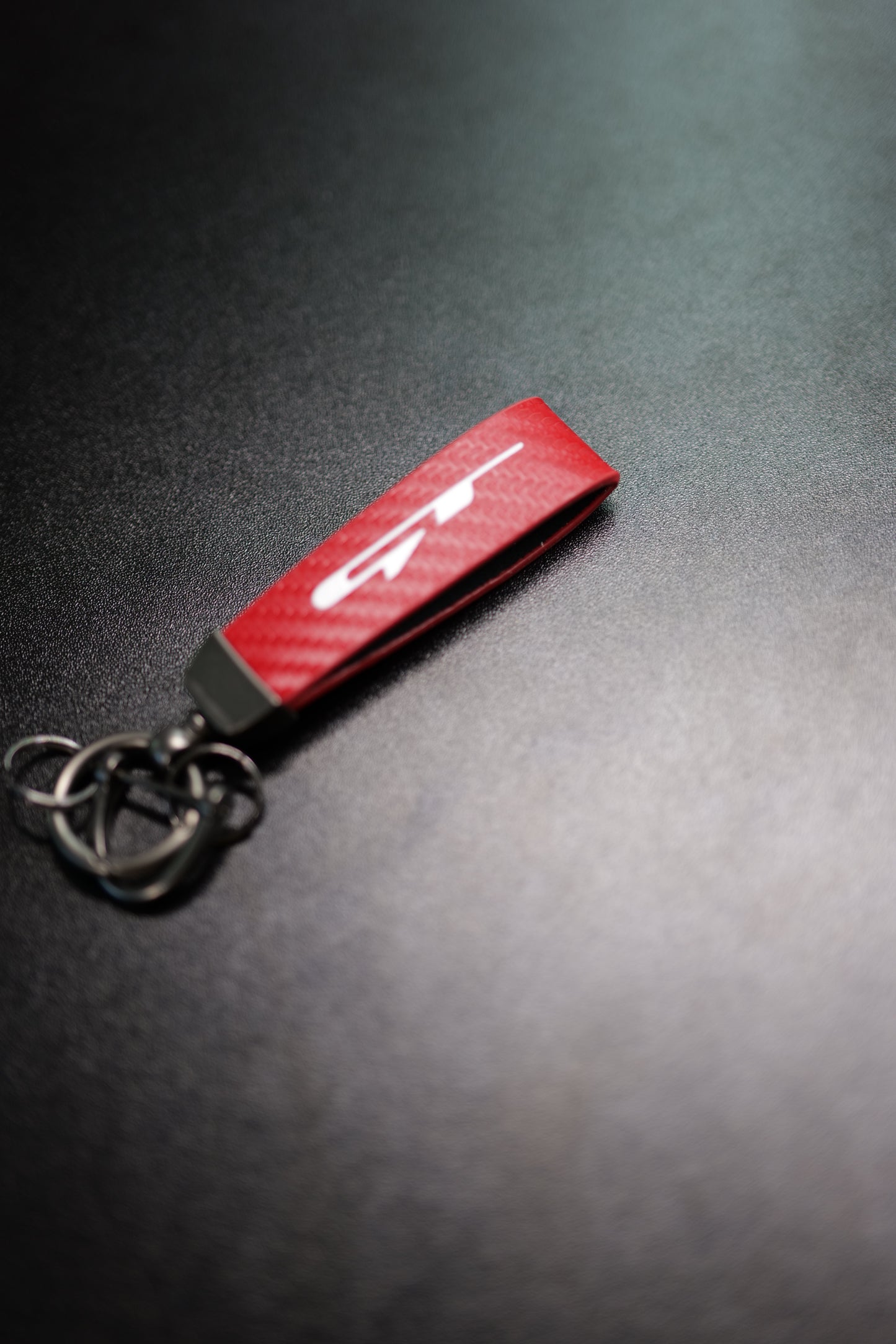 GT-line/GT Carbon Fiber Pattern Keychain - Perfect Fit for Kia Enthusiasts