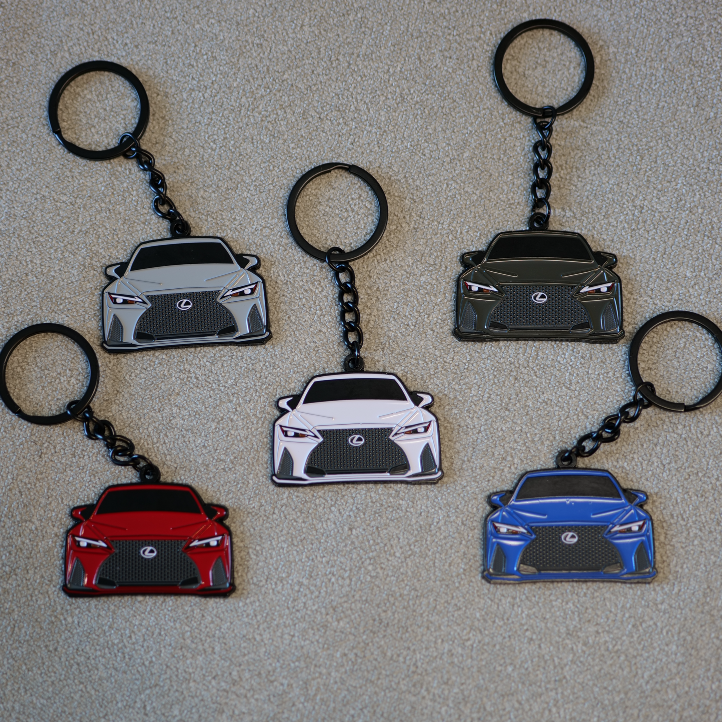 Lexus Molded Keychain for Lexus Owners | Perfect Gift for Lexus Enthusiasts