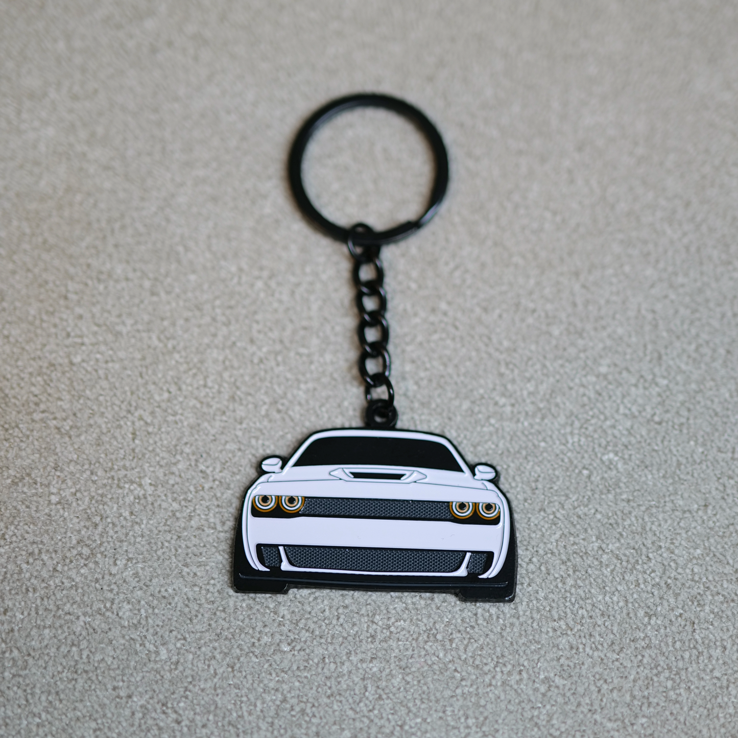 Dodge Challenger Molded Keychain for Challenger Owners | Perfect Gift for Dodge Enthusiasts