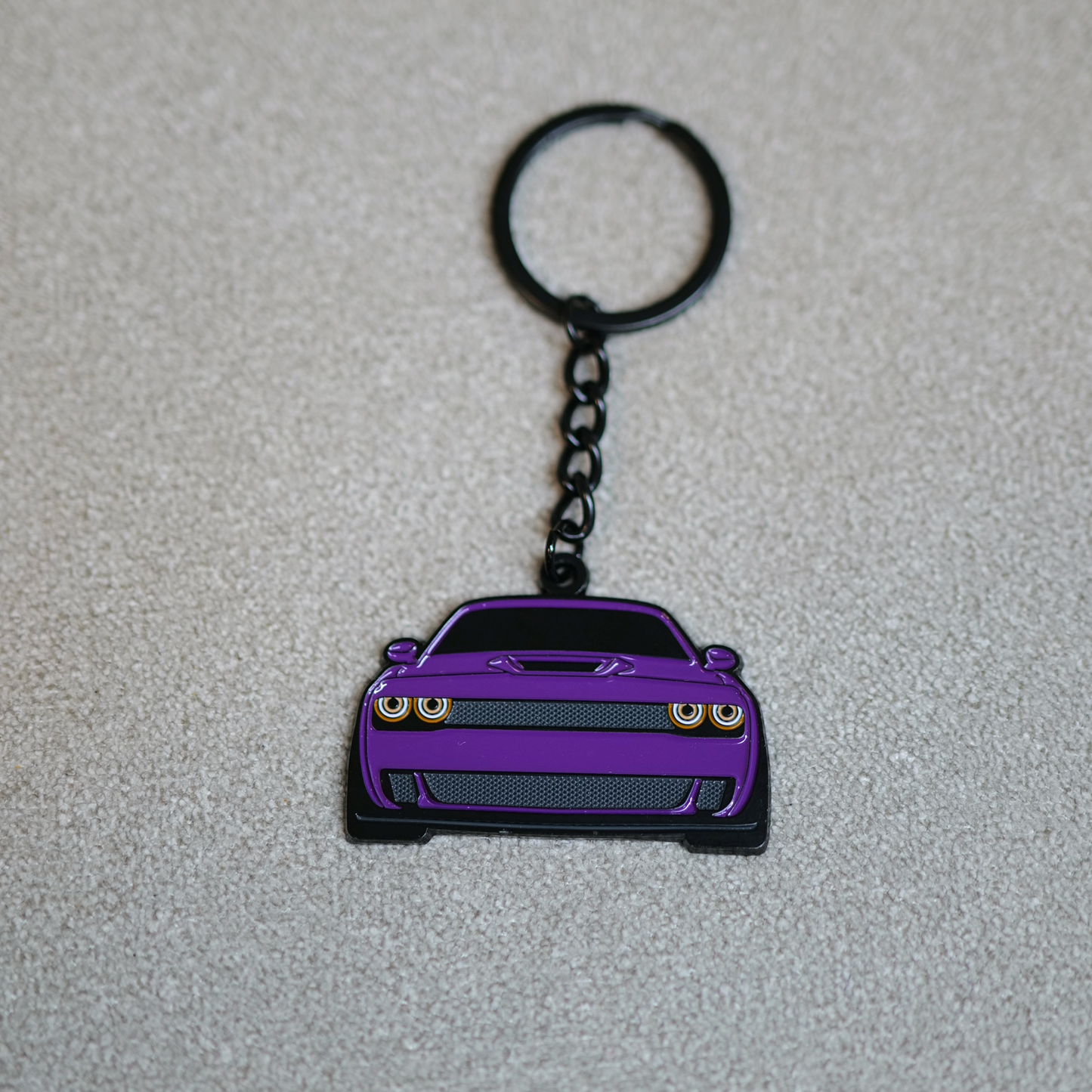 Dodge Challenger Molded Keychain for Challenger Owners | Perfect Gift for Dodge Enthusiasts