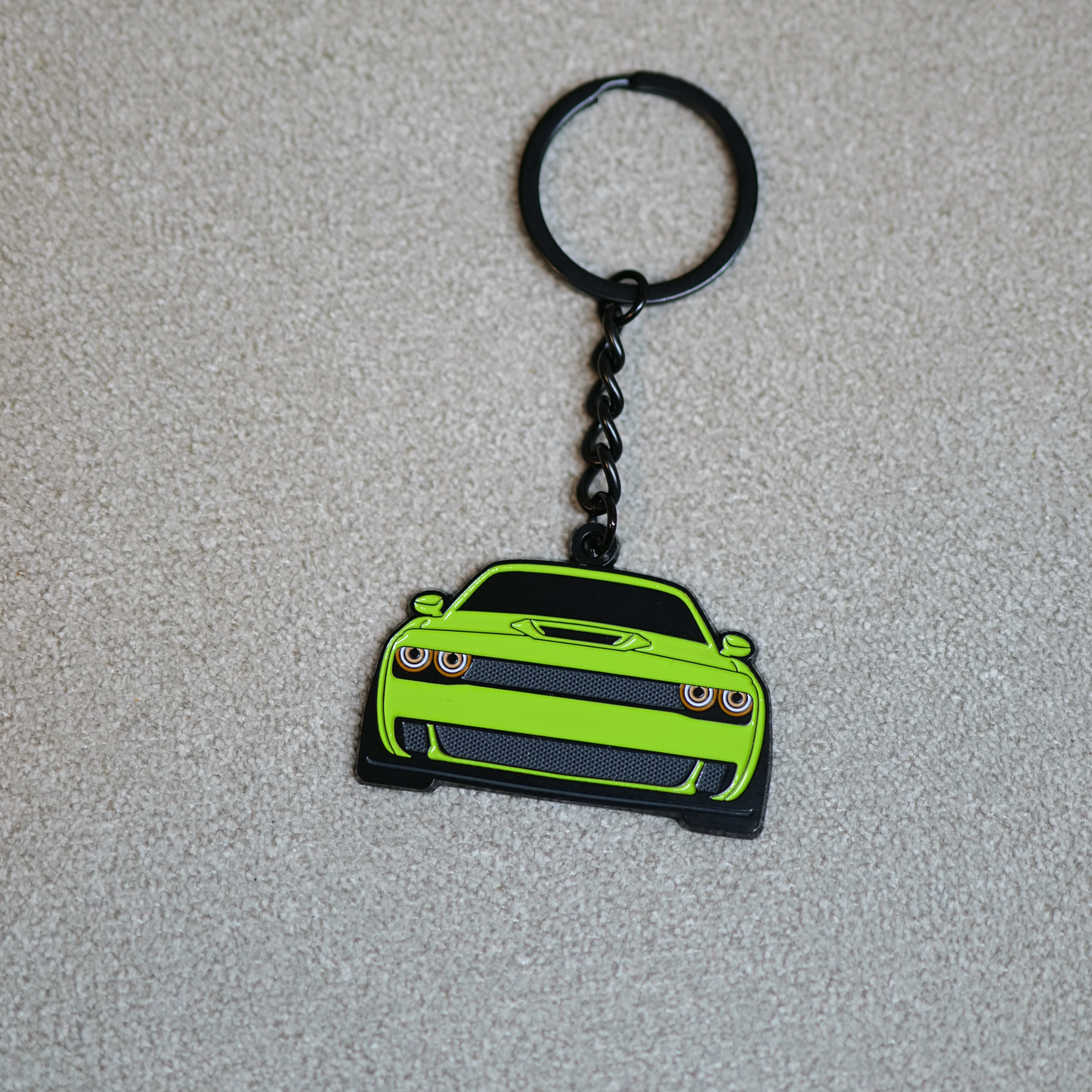 Dodge Challenger Molded Keychain for Challenger Owners | Perfect Gift for Dodge Enthusiasts