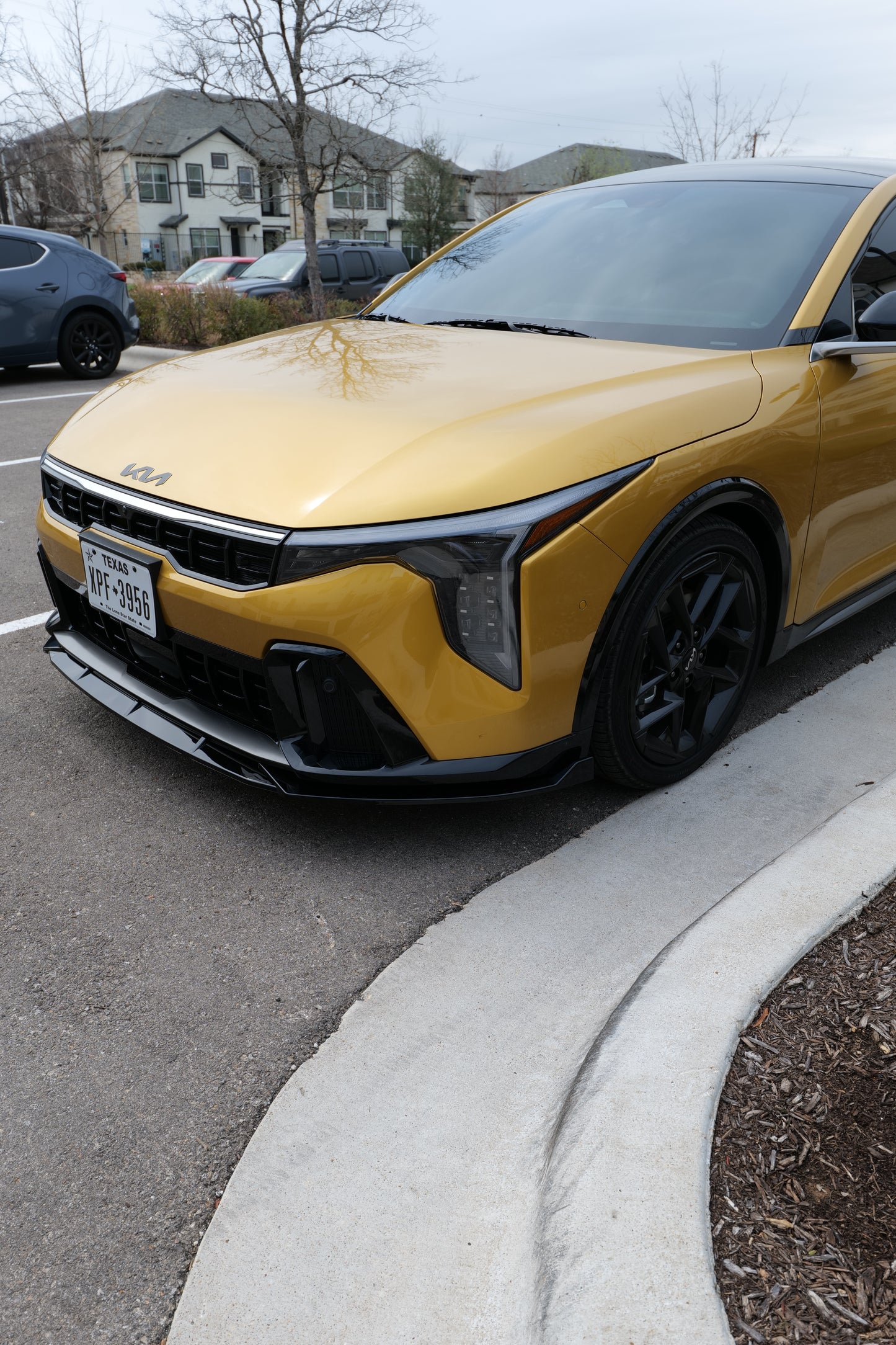 (Pre-ORDER) Front Lip for Kia K4 (GT-Line & GT-Line Turbo) | Easy Installation with 3M Tape & Screws