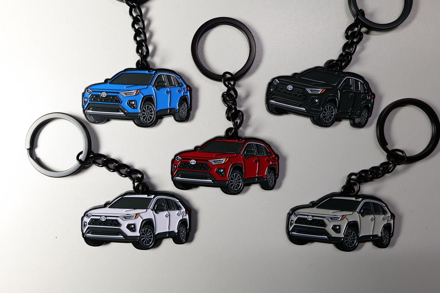 Rav4 (2019-25) Metal Keychain | Car Keychains Gifts for Him & Her