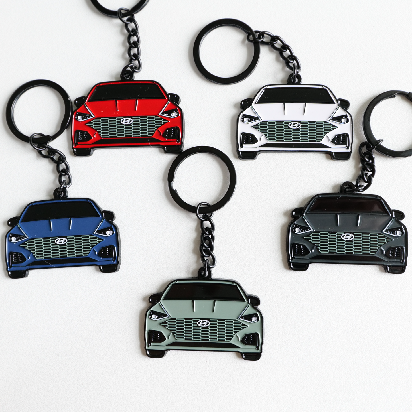Sonata (2020-23) Metal Keychain | Car Keychains Gifts for Him & Her