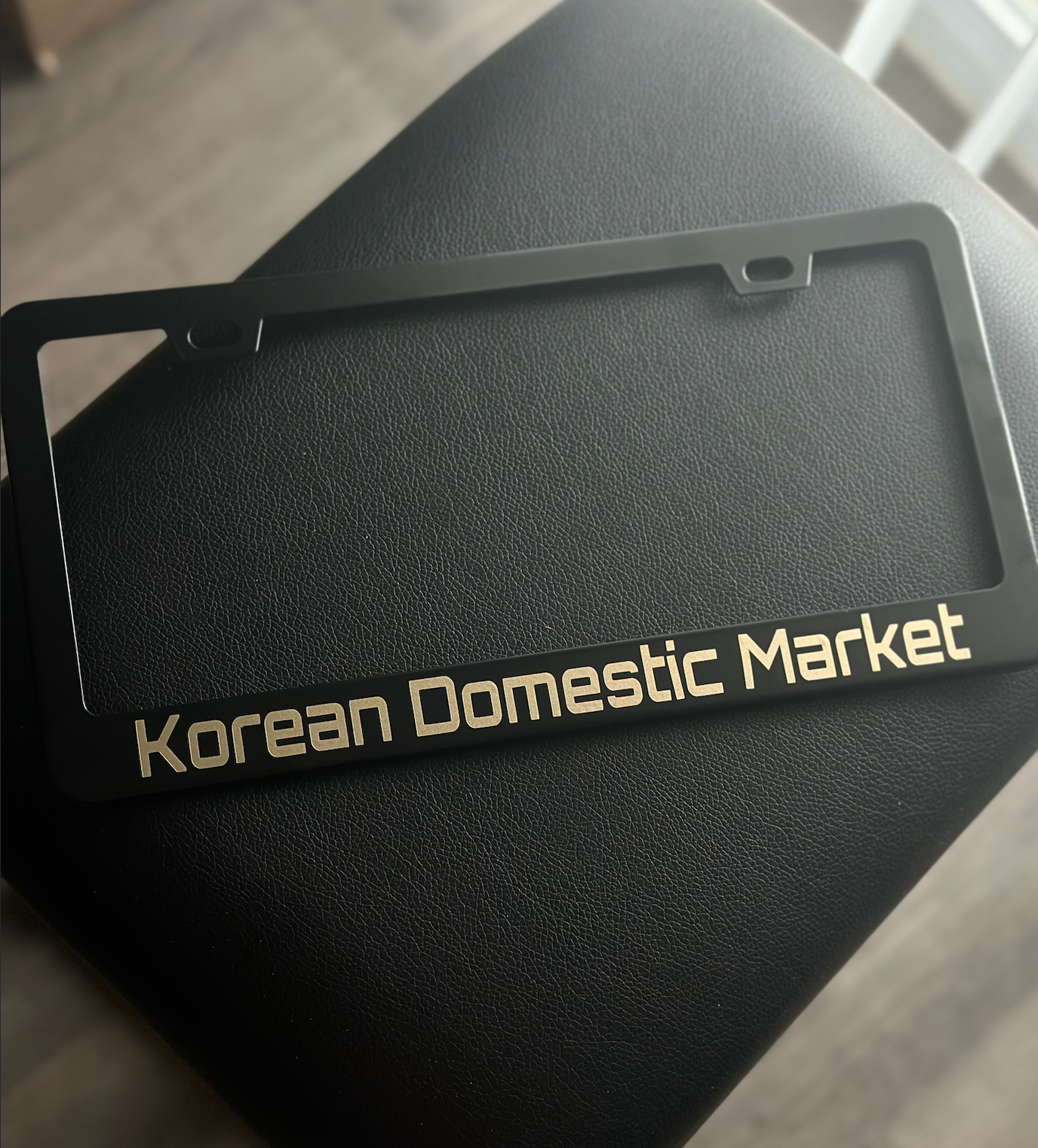 KDM License Plate Frame | KDM Accessories | Easy Installation