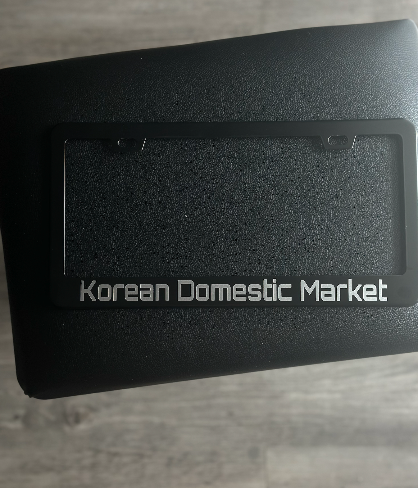 KDM License Plate Frame | KDM Accessories | Easy Installation