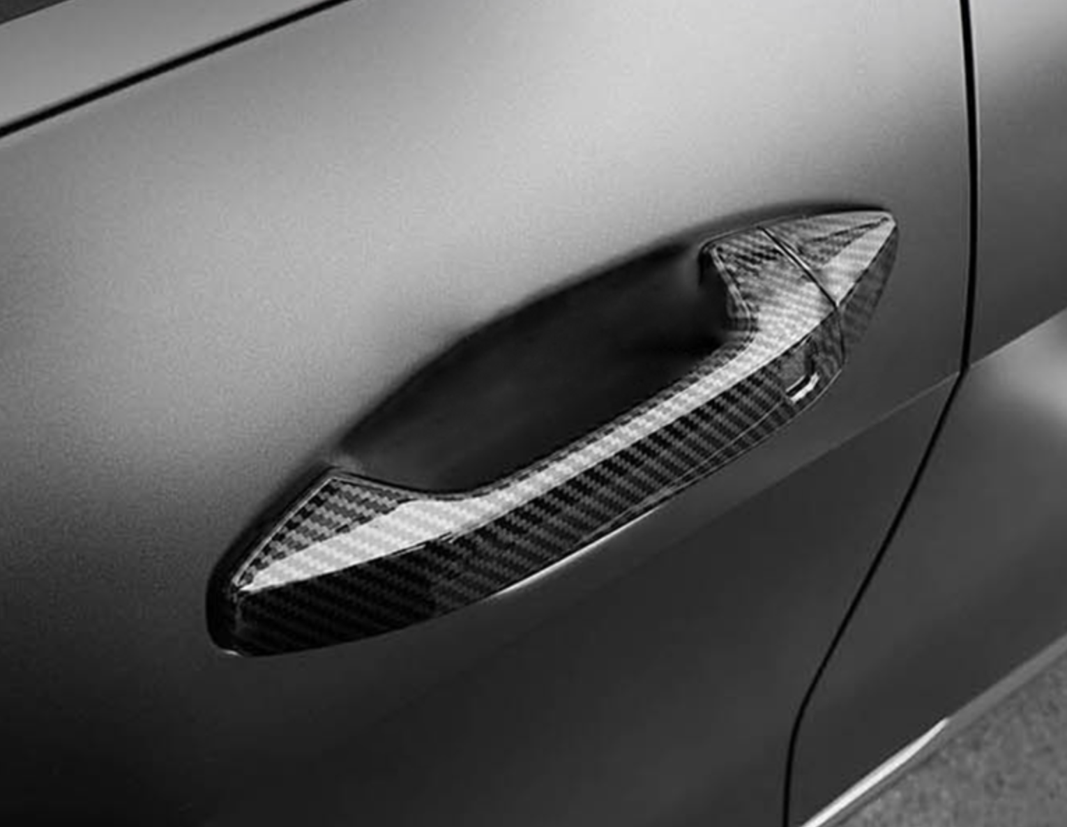 Gloss Black Door Handle Covers For 2021-2025 Kia Sorento - Set Of 4 With Smart Keyholes