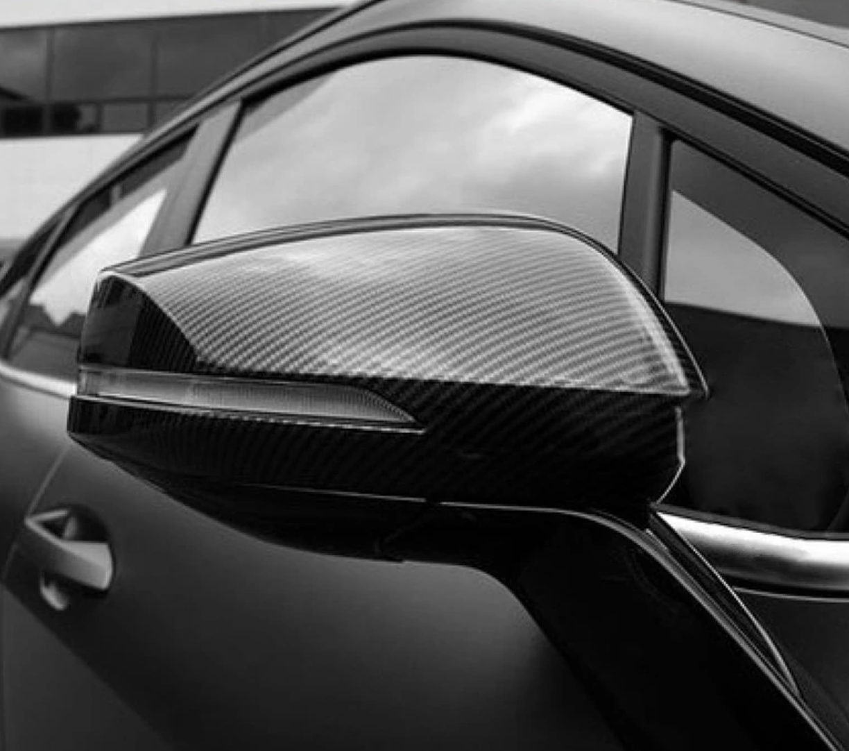 Kia Sportage Side Mirror Covers Carbon Fiber (2022-2024)