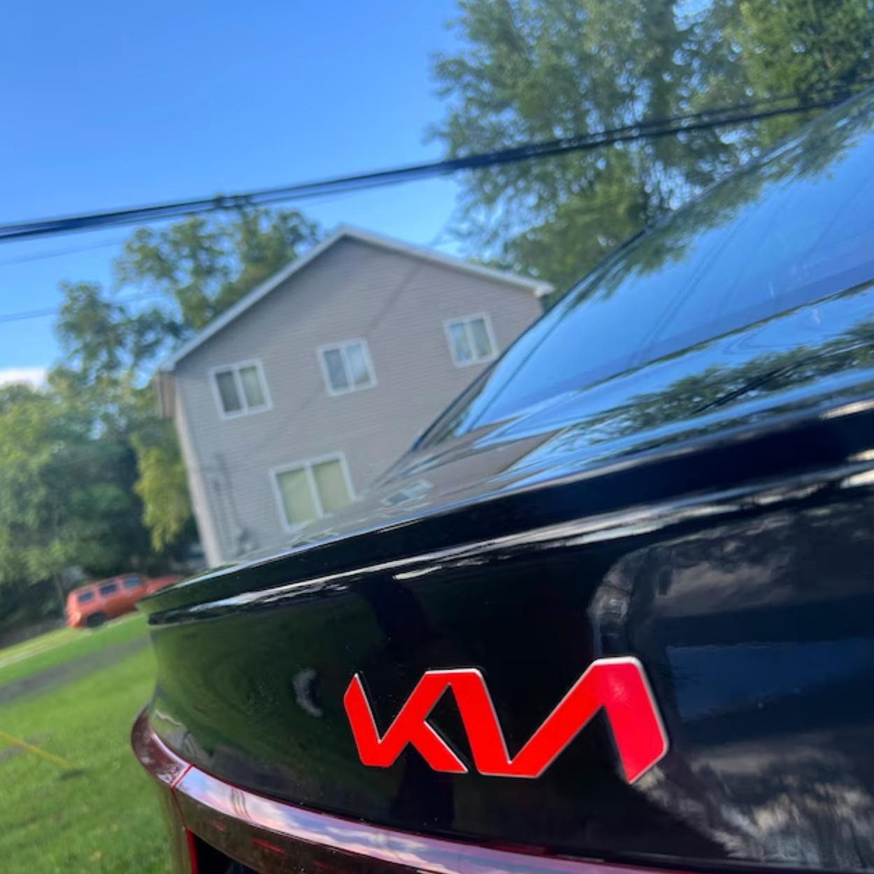 Kia Forte Logo Overlays Front & Back (2022-2024)