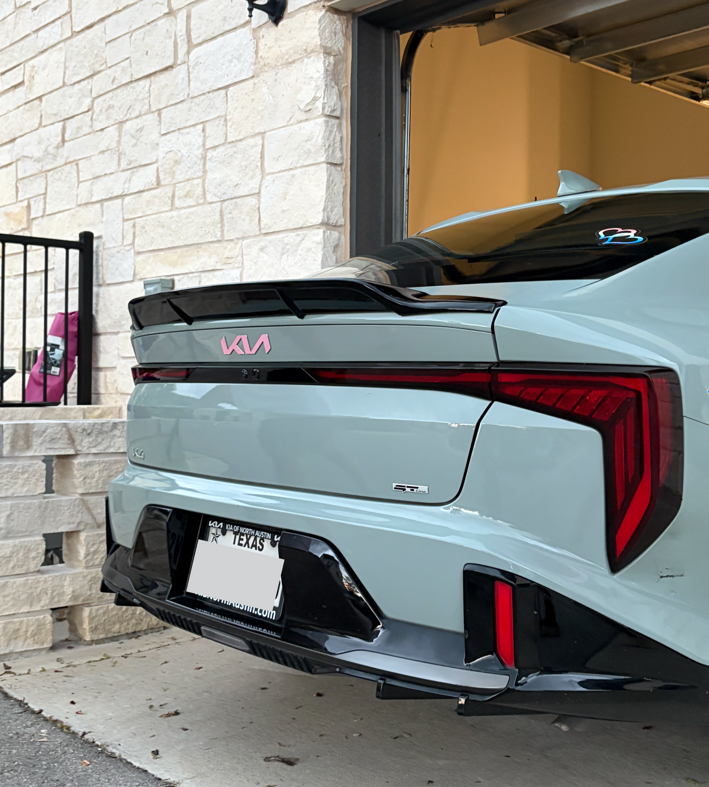 Kia K4 Duckbill Trunk Spoiler (2025-2026) | Easy Installation using 3M Tape