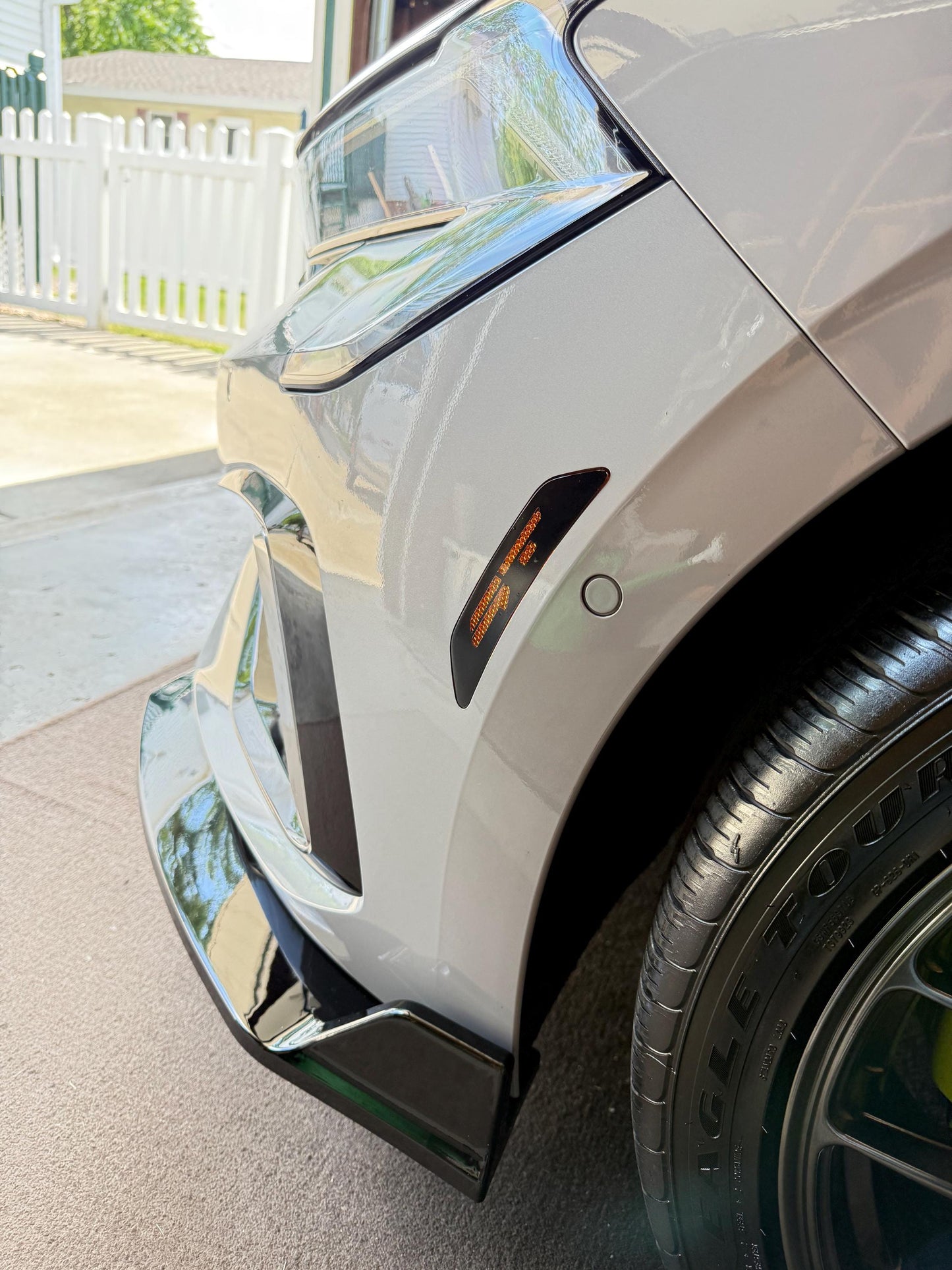 Kia K5 (2025) Side Reflector Tint Cutout Overlays
