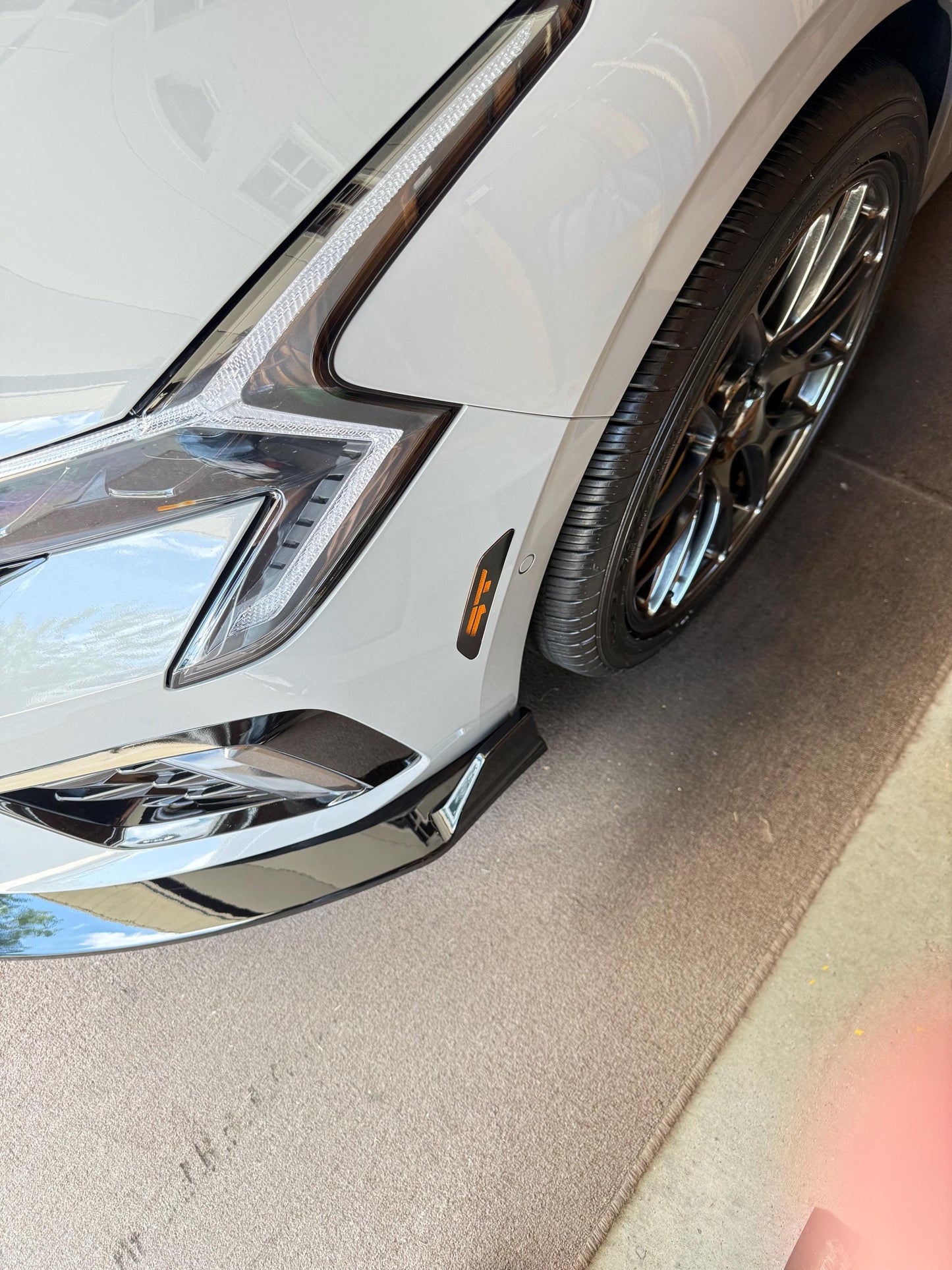 Kia K5 (2025) Side Reflector Tint Cutout Overlays