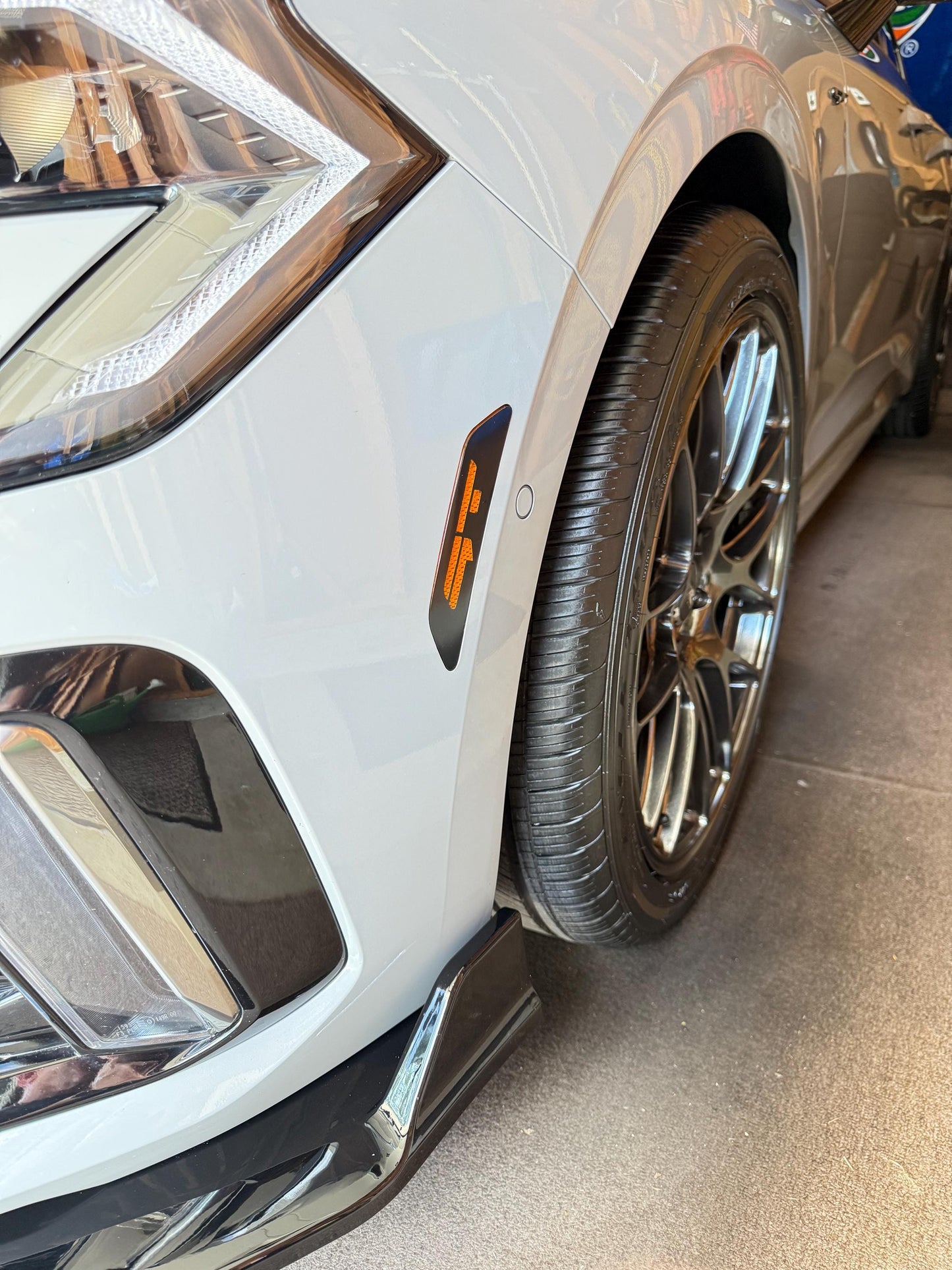 Kia K5 (2025) Side Reflector Tint Cutout Overlays