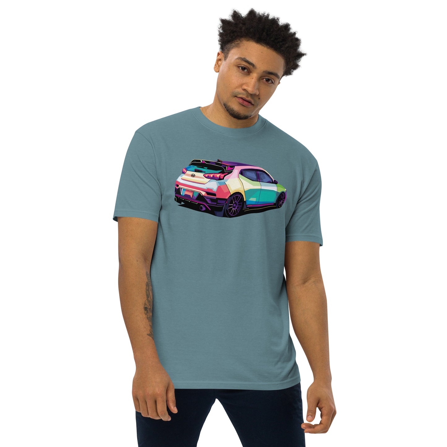 Exclusive Hyundai Veloster Enthusiast T-Shirt by KDM Accessories
