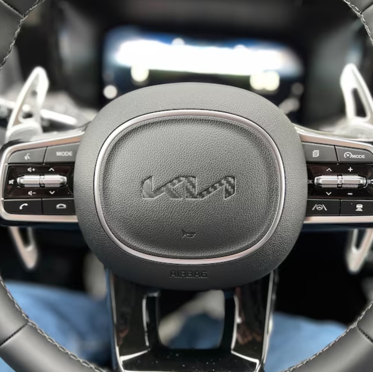 Steering Wheel Overlay Kia Carnival (2022-2024)
