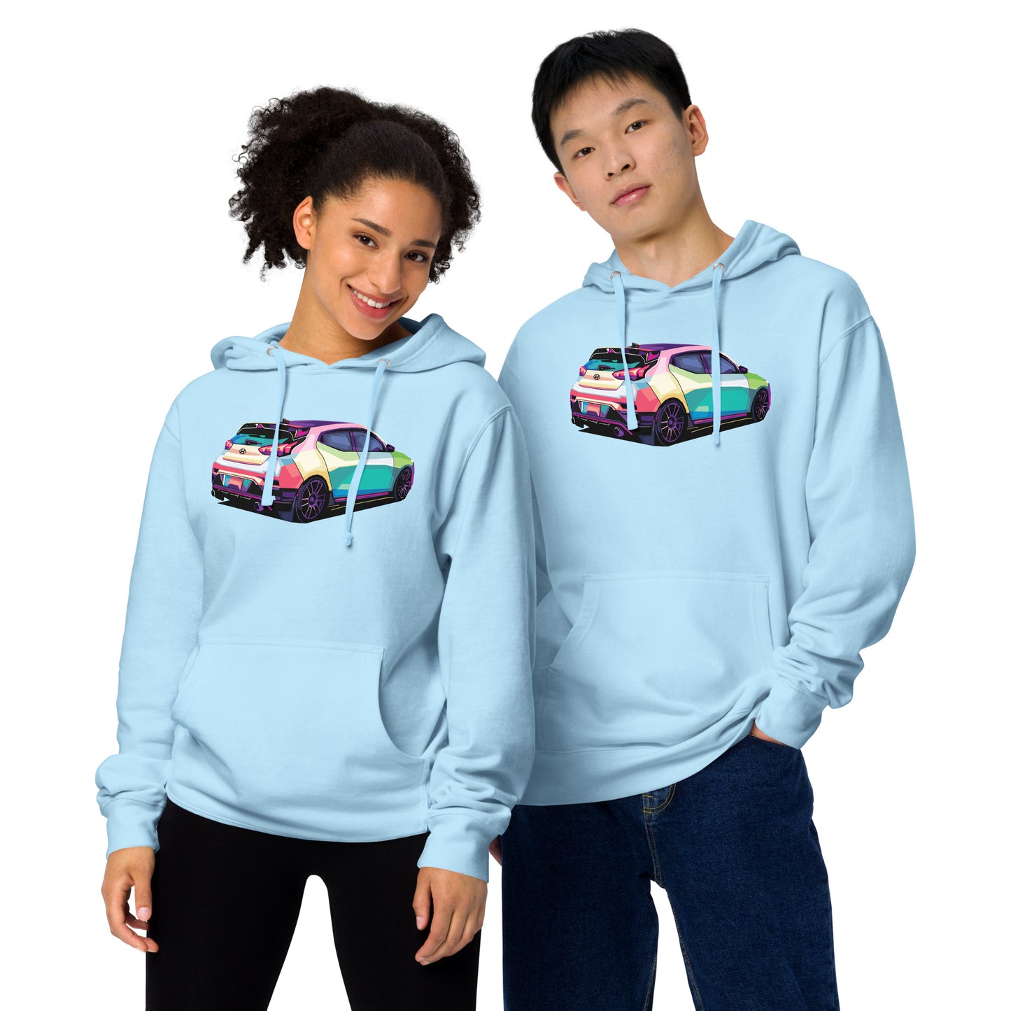 Limited Edition Unisex KDM Hoodie for Hyundai Veloster Enthusiasts