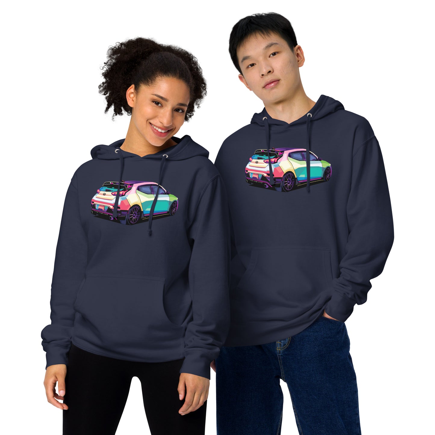 Limited Edition Unisex KDM Hoodie for Hyundai Veloster Enthusiasts