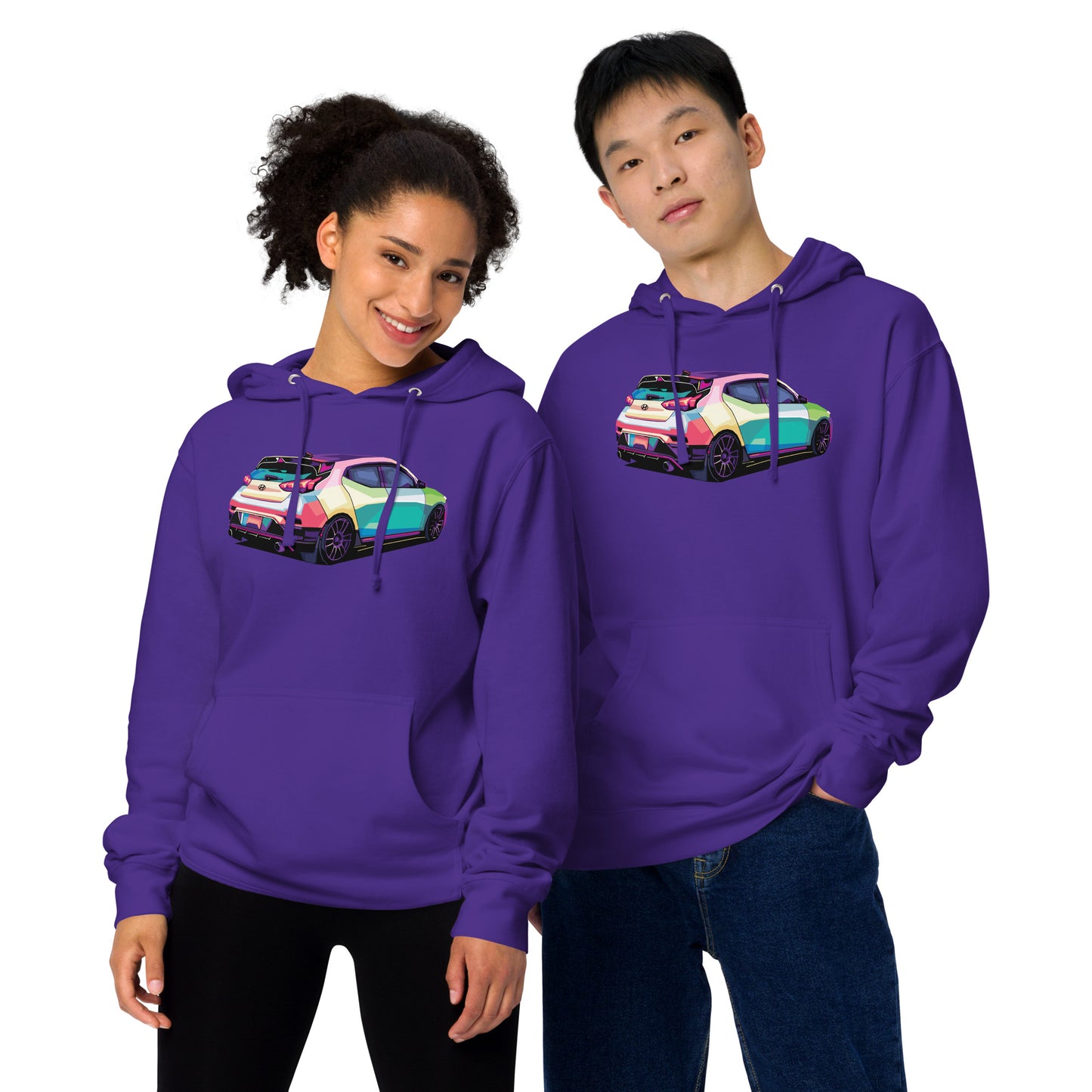 Limited Edition Unisex KDM Hoodie for Hyundai Veloster Enthusiasts