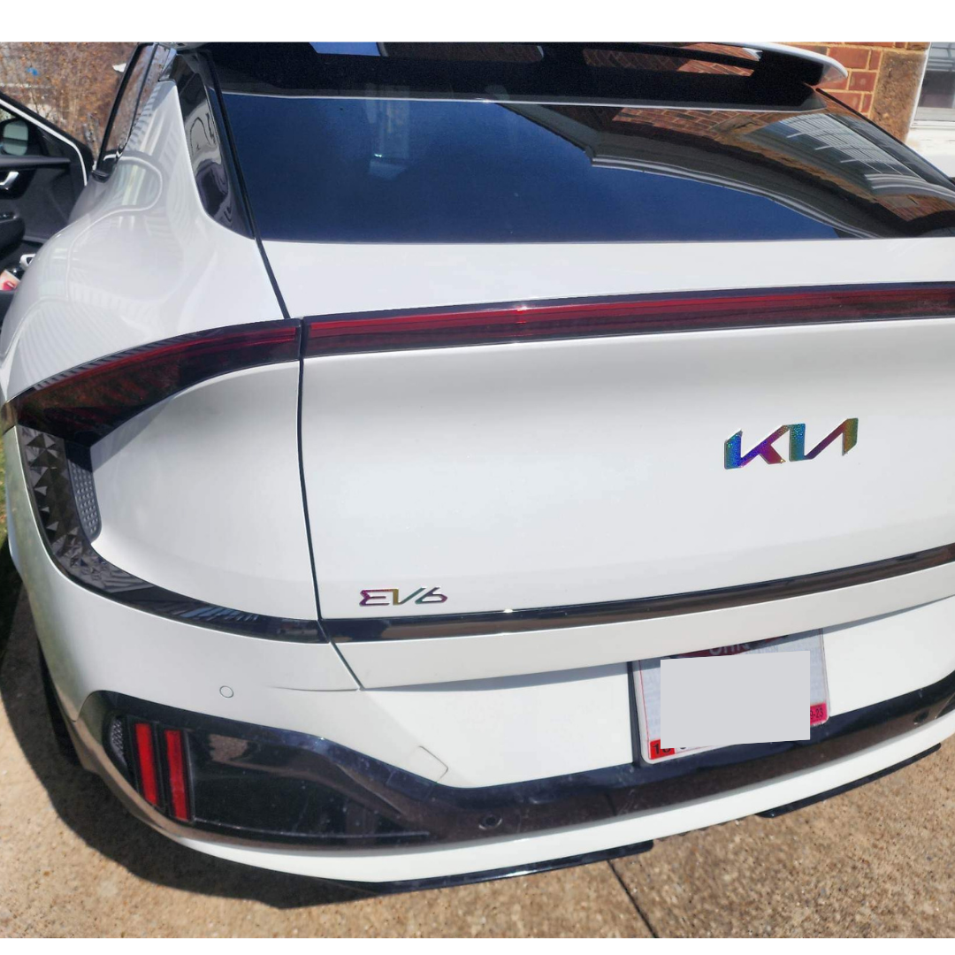 EV6 Emblem Overlay for Kia EV6 (2022-2023)
