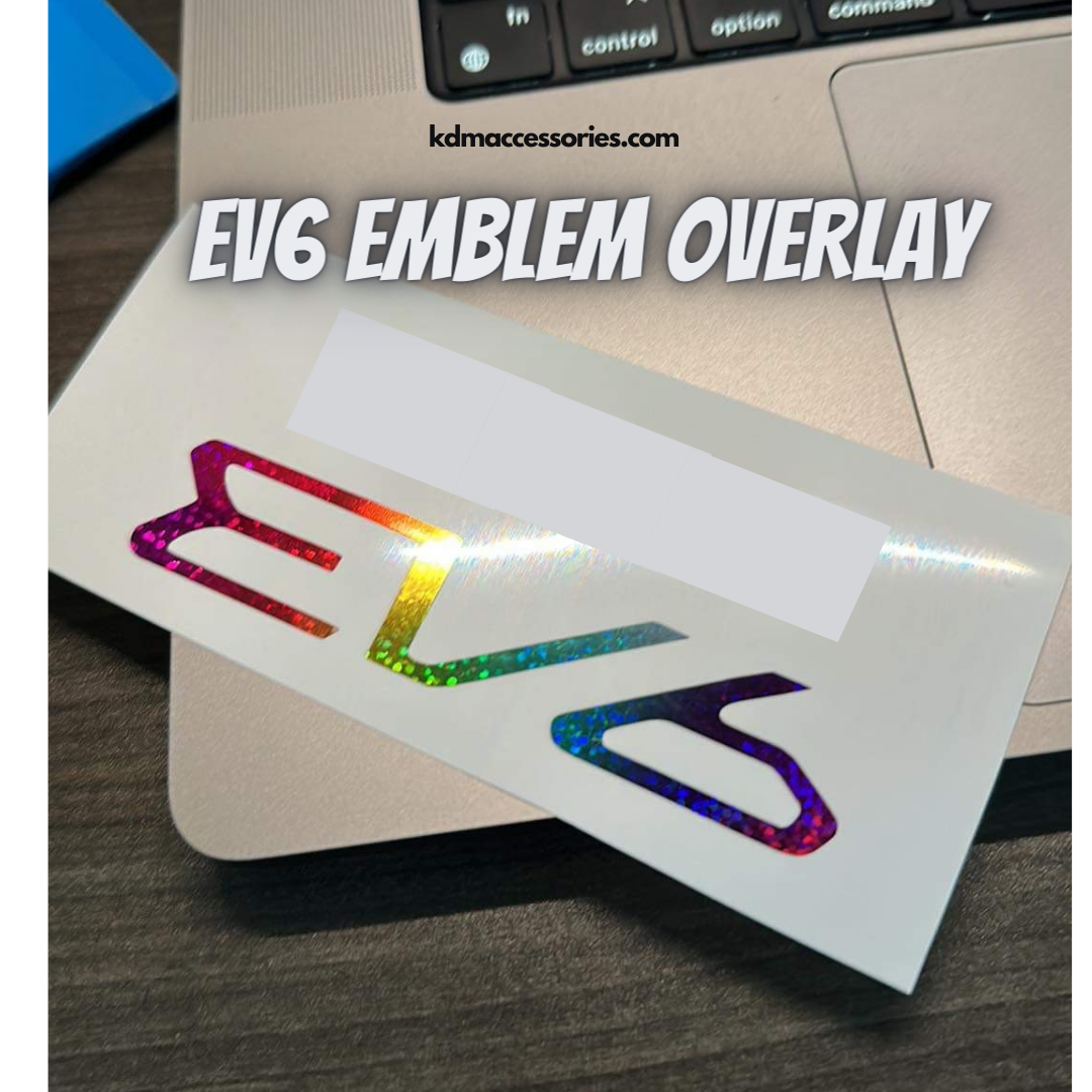 EV6 Emblem Overlay for Kia EV6 (2022-2023)