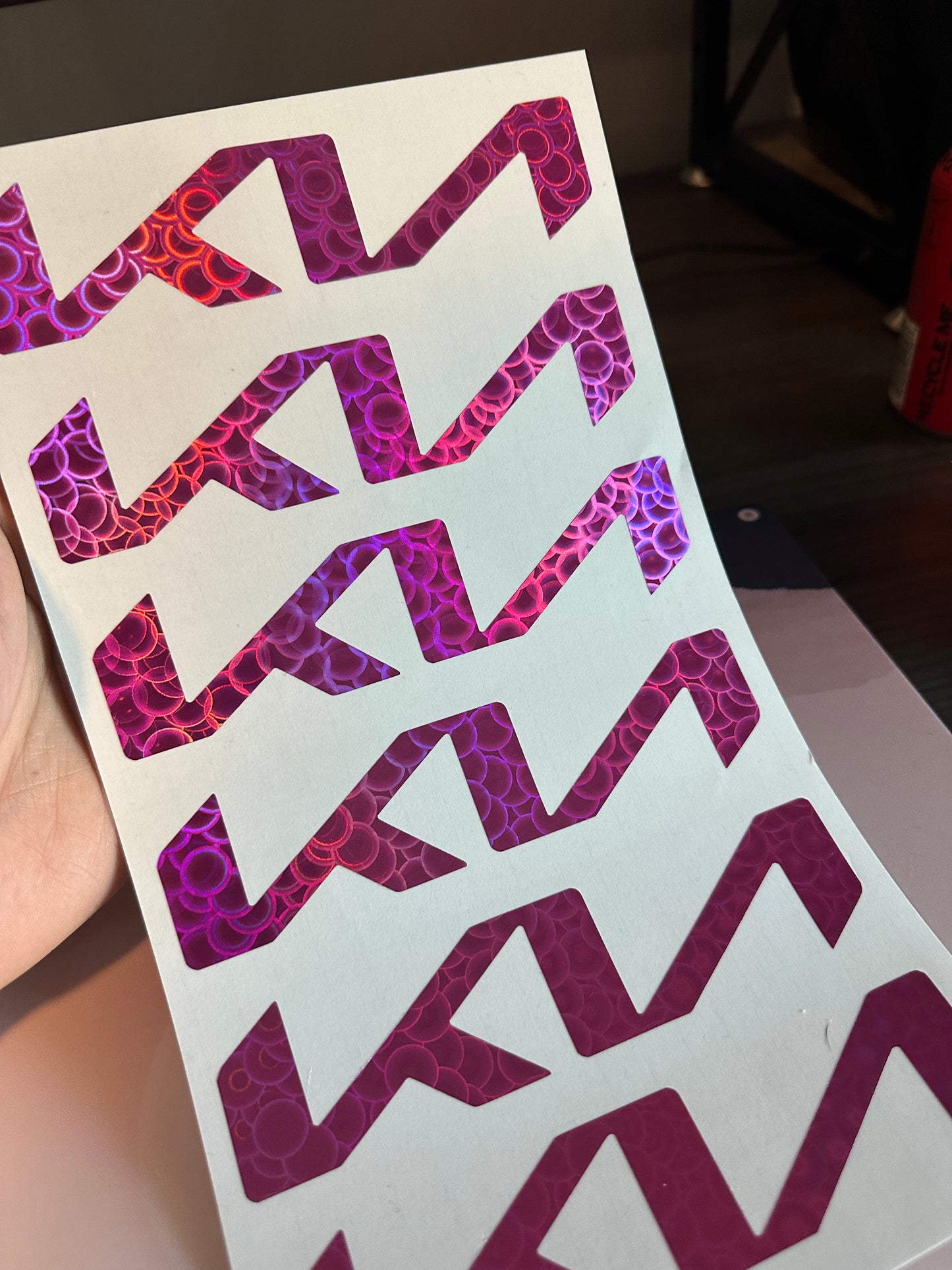 Kia Emblem Overlays Front & Back for EV6 (2022-2023)