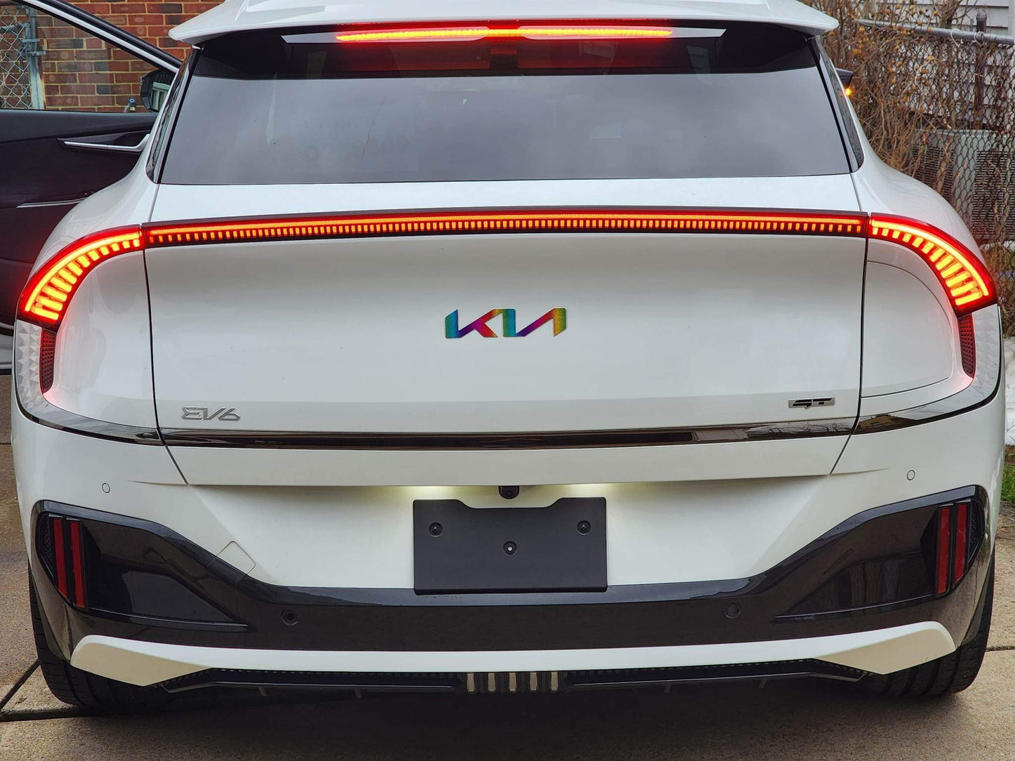 Kia Emblem Overlays Front & Back for EV6 (2022-2023)
