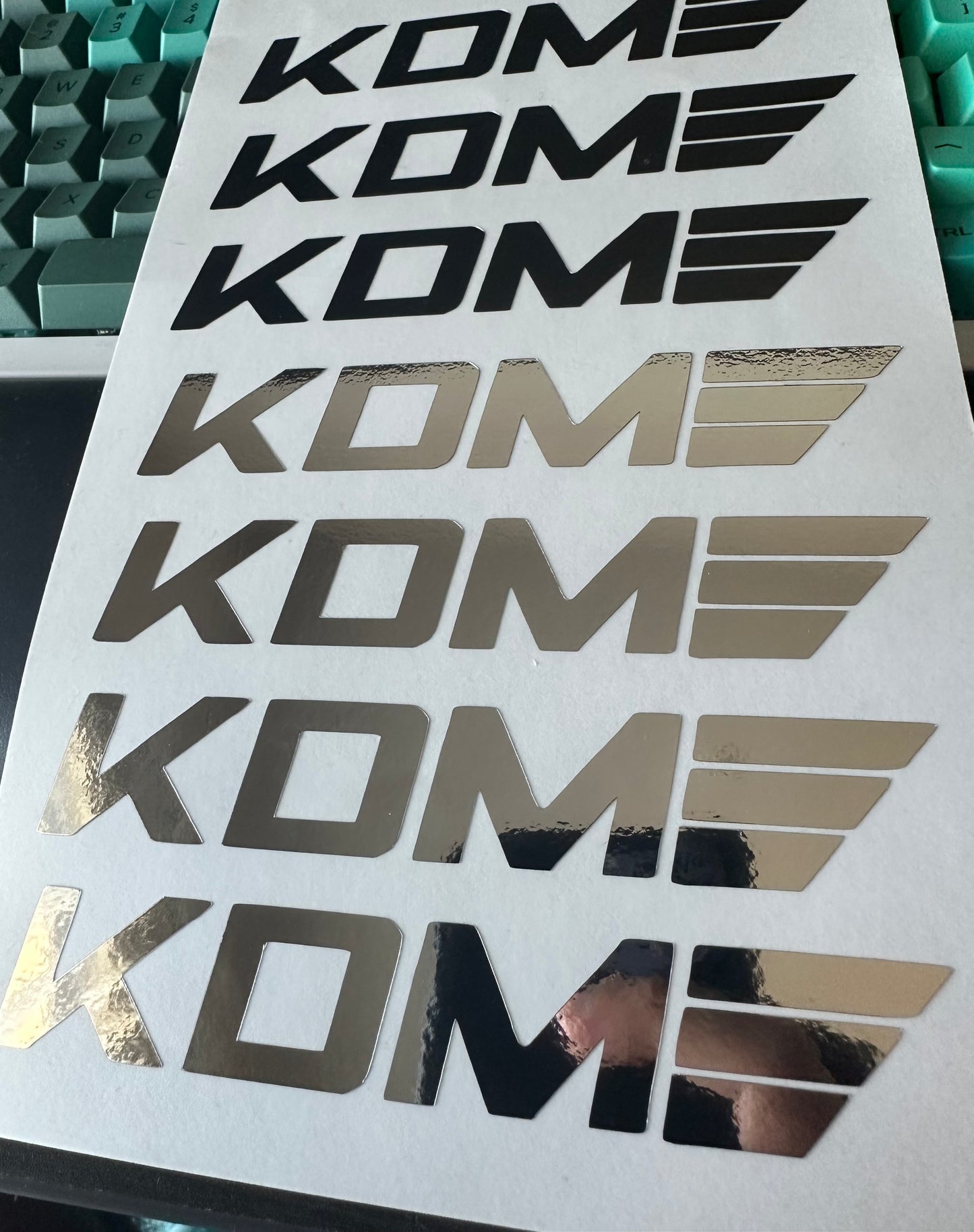 KDM Decals