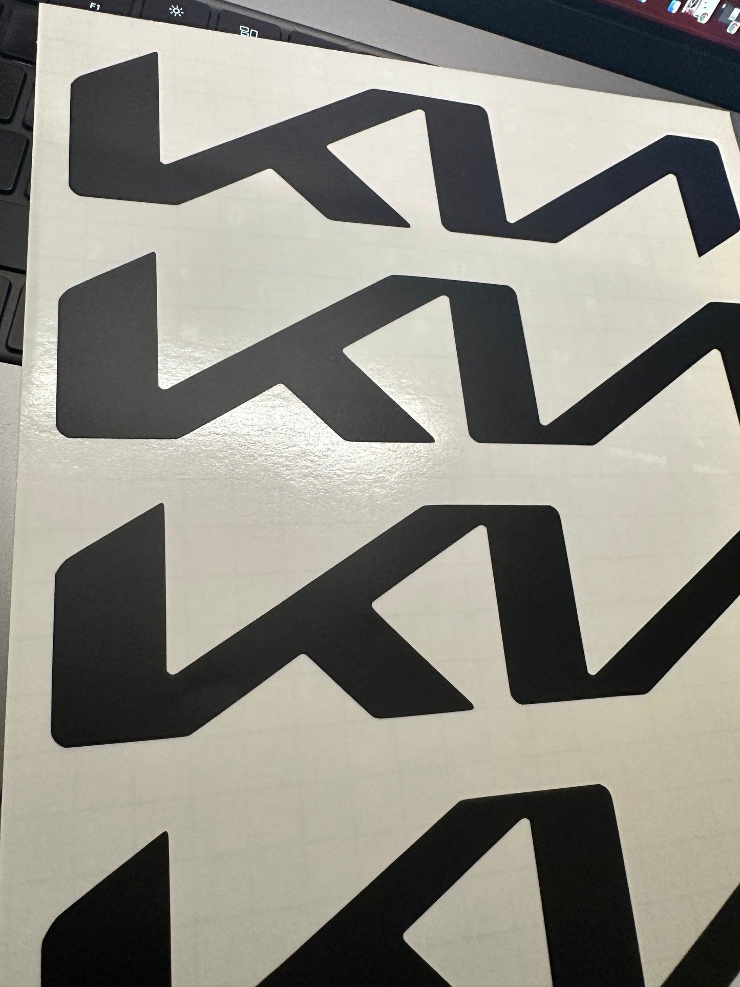 Kia Emblem Overlays Front & Back for EV6 (2022-2023)