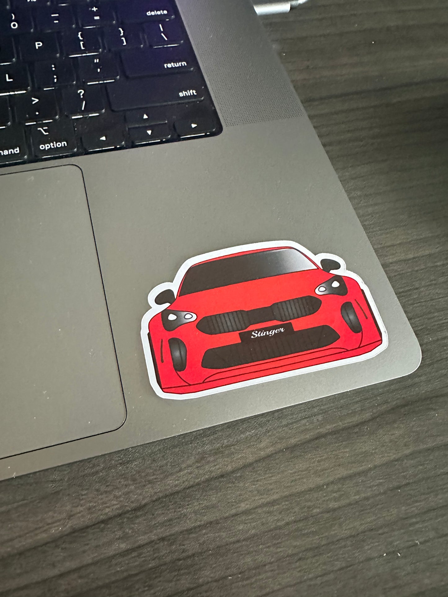 Stinger Front Stickers (Pack of 4)