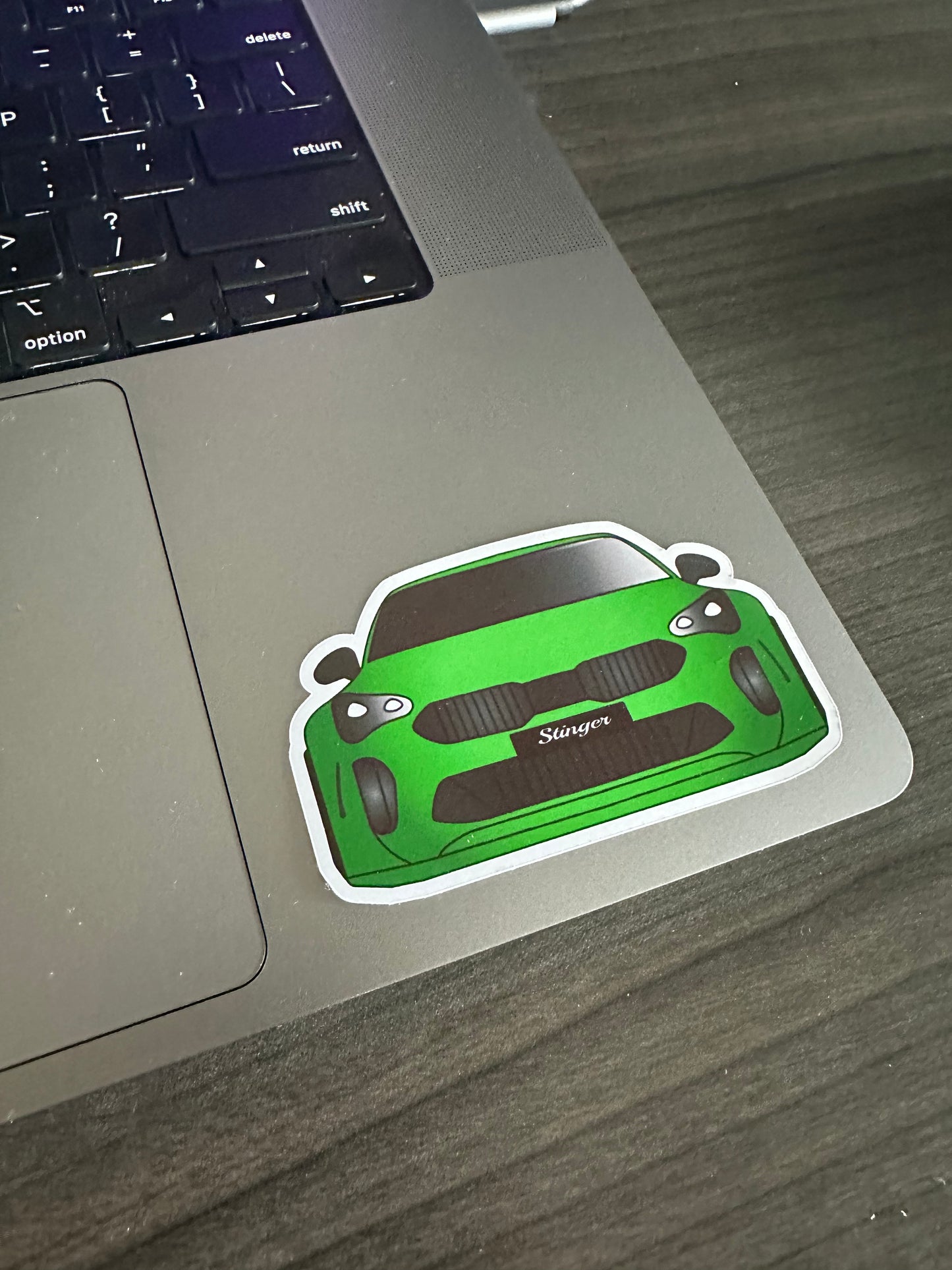 Stinger Front Stickers (Pack of 4)