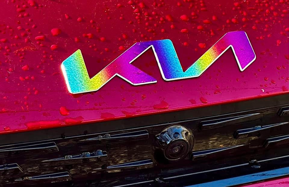 Kia Emblem Overlays Front & Back for EV6 (2022-2023)