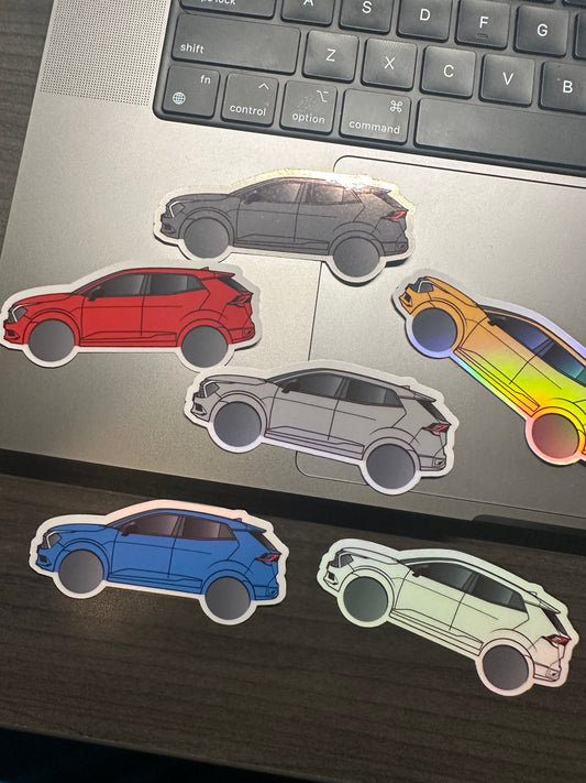 Sportage Side Stickers (Pack of 6)