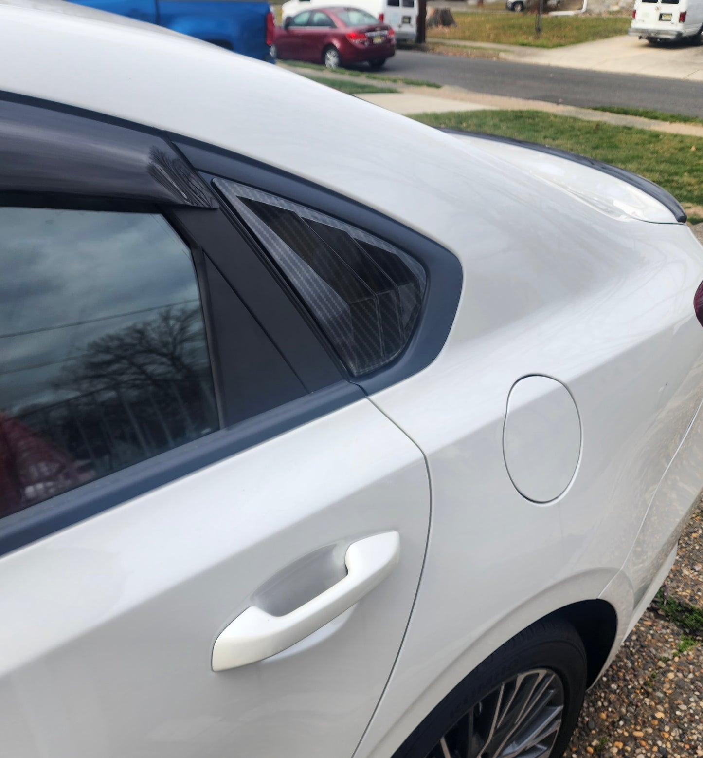 Kia Forte Side Window Louver Cover