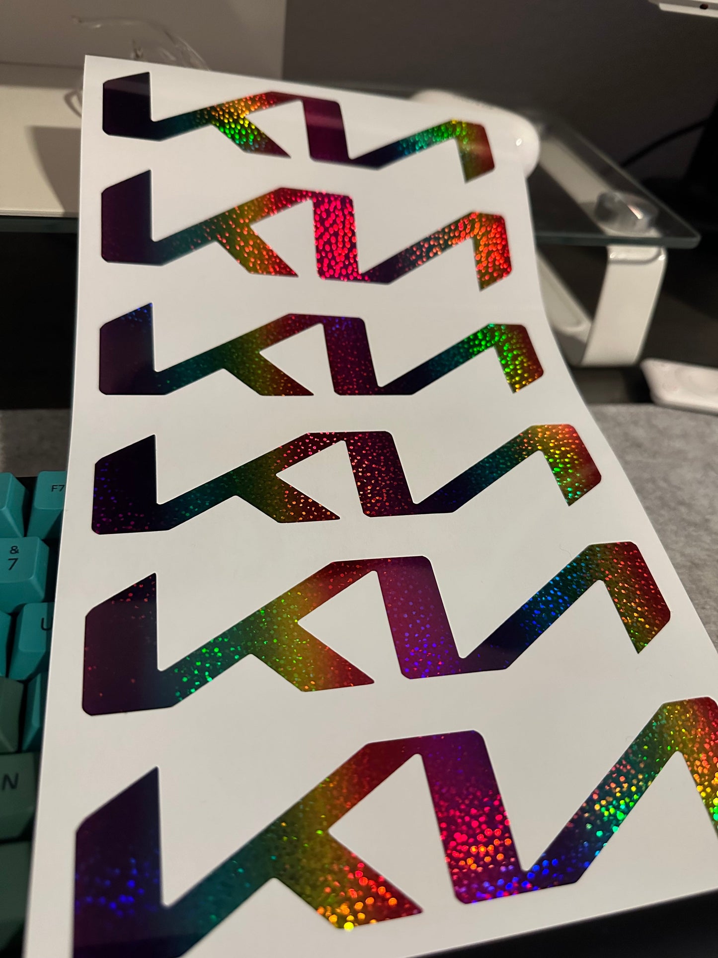 Kia Emblem Overlays Front & Back for EV6 (2022-2023)
