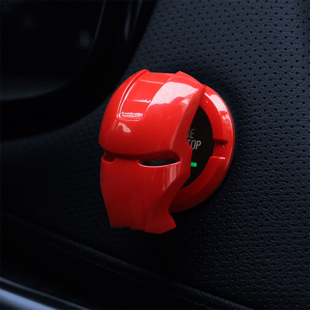 Iron Man Start/Stop Button Cover